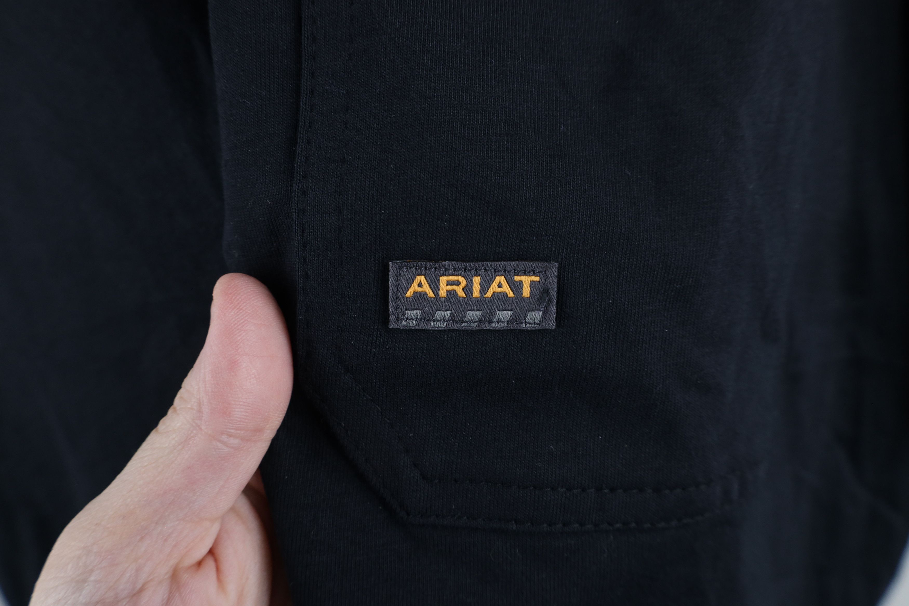 Ariat × Vintage Ariat Rebar Workman Born 4 This Short Sleeve Pocket T-Shirt Size US XXL / EU 58 / 5 - 4 Thumbnail