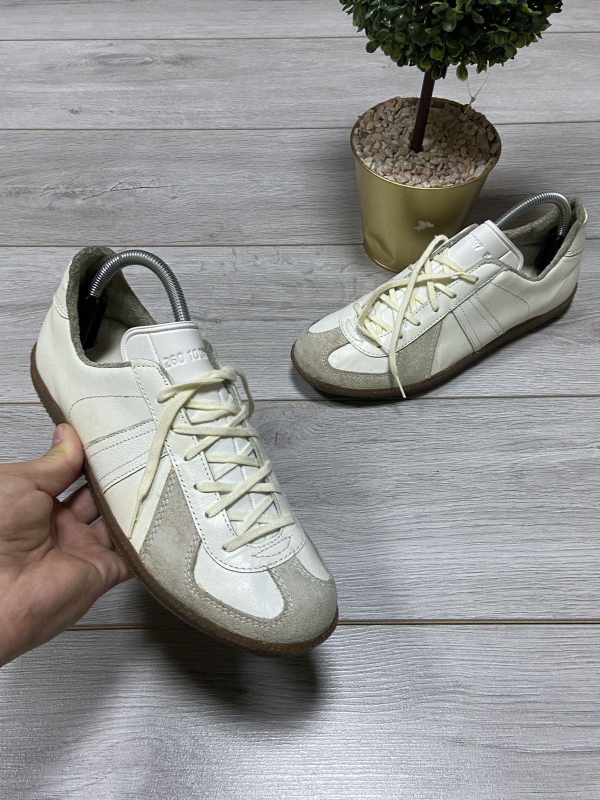 Vintage BW-sport 280 vintage leather trainers Maison Margiela style Size US 10.5 / EU 43-44 - 1 Thumbnail