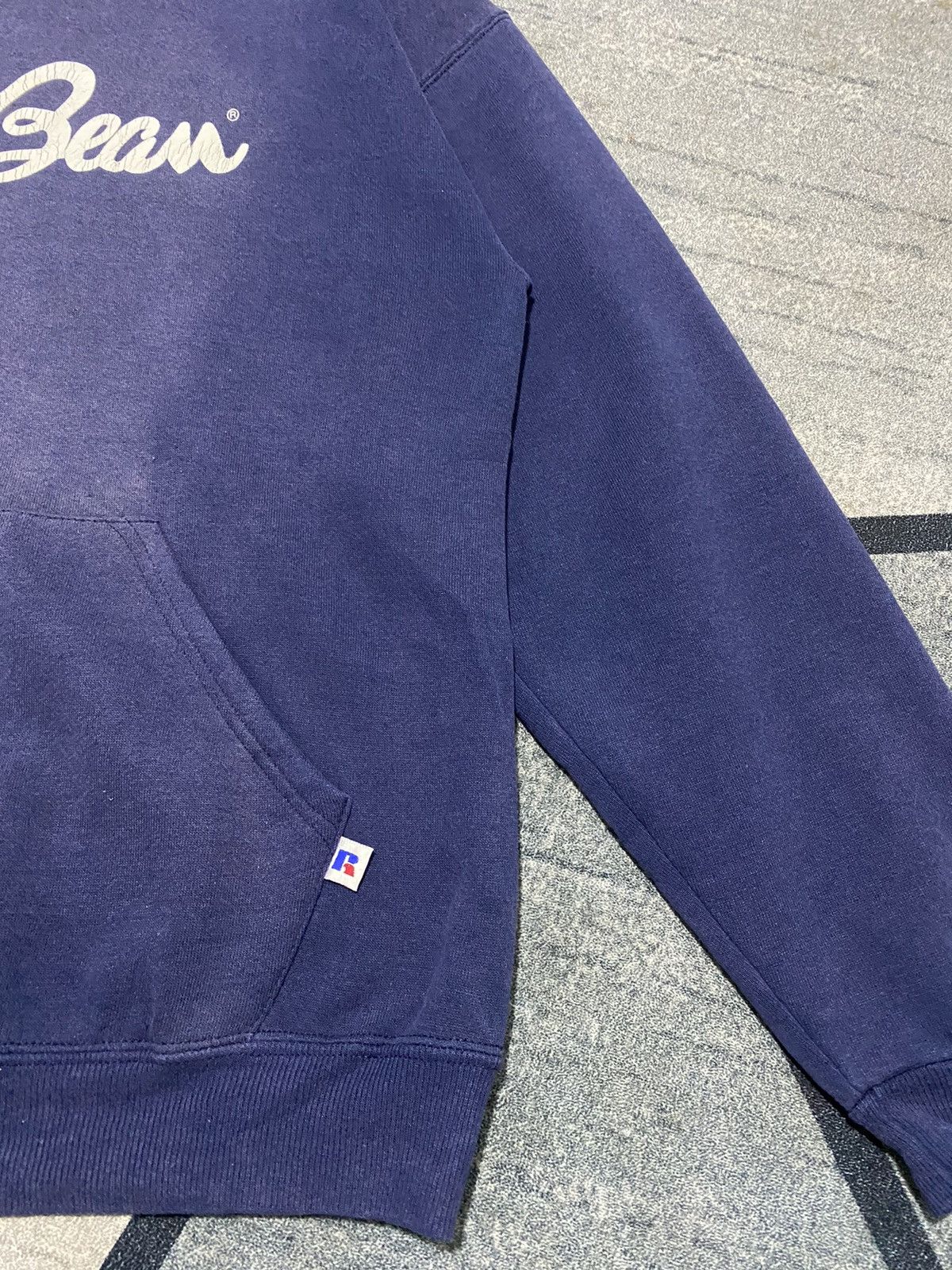 L.L. Bean Vintage LL Bean X Russell Athlentic Hoodie Navy Spellout Size US M / EU 48-50 / 2 - 4 Thumbnail