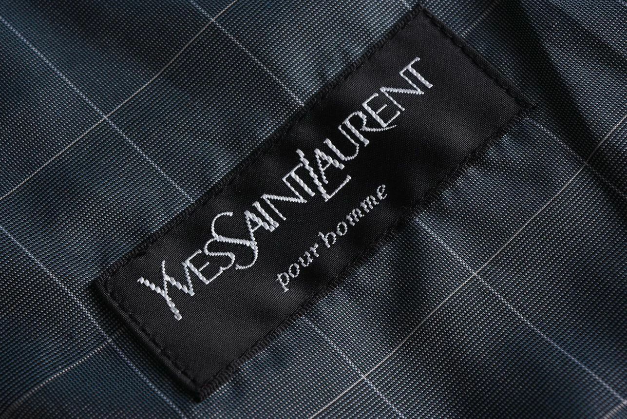 Yves Saint Laurent Yves Saint Laurent Pour Homme Vintage Beige Light Jacket Size US L / EU 52-54 / 3 - 5 Thumbnail