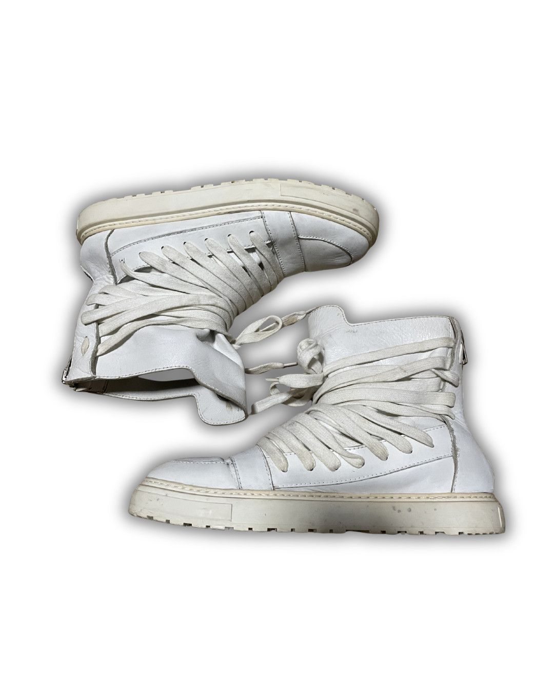 Kris Van Assche Kris Van Assche White Multi Laces Sneakers Size US 8 / EU 41 - 4 Thumbnail