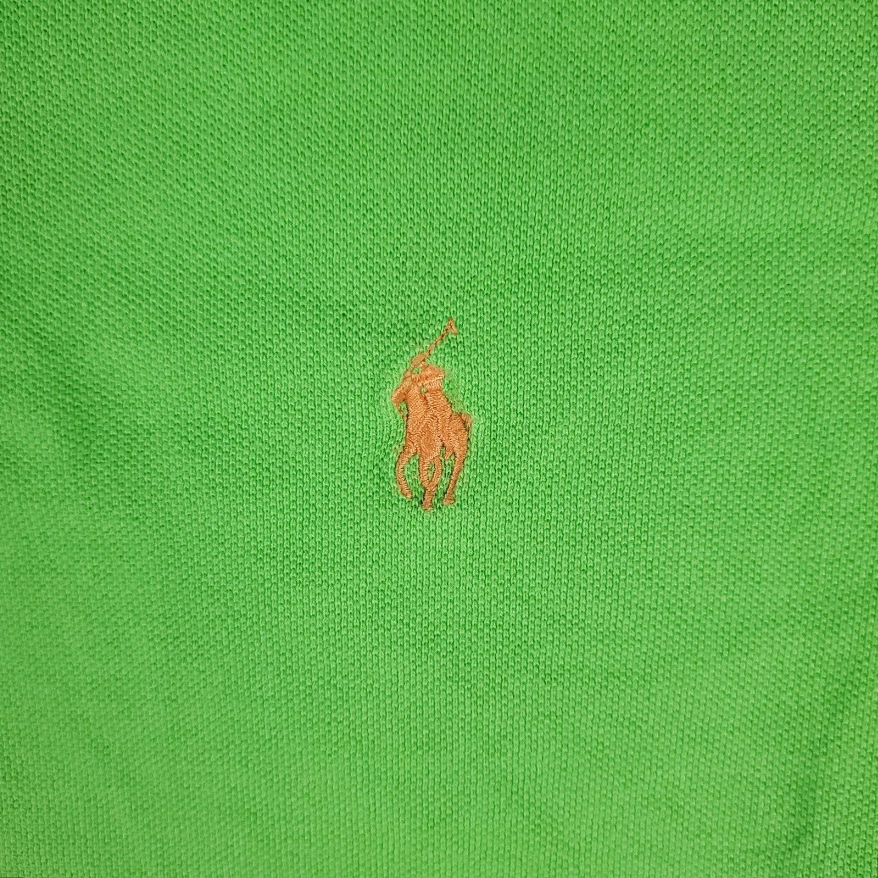 Ralph Lauren VINTAGE Ralph Lauren Polo Shirt Men Size Medium Green Casual Short Sleeve Activewear, Business, Formal, Preppy Size US M / EU 48-50 / 2 - 2 Thumbnail
