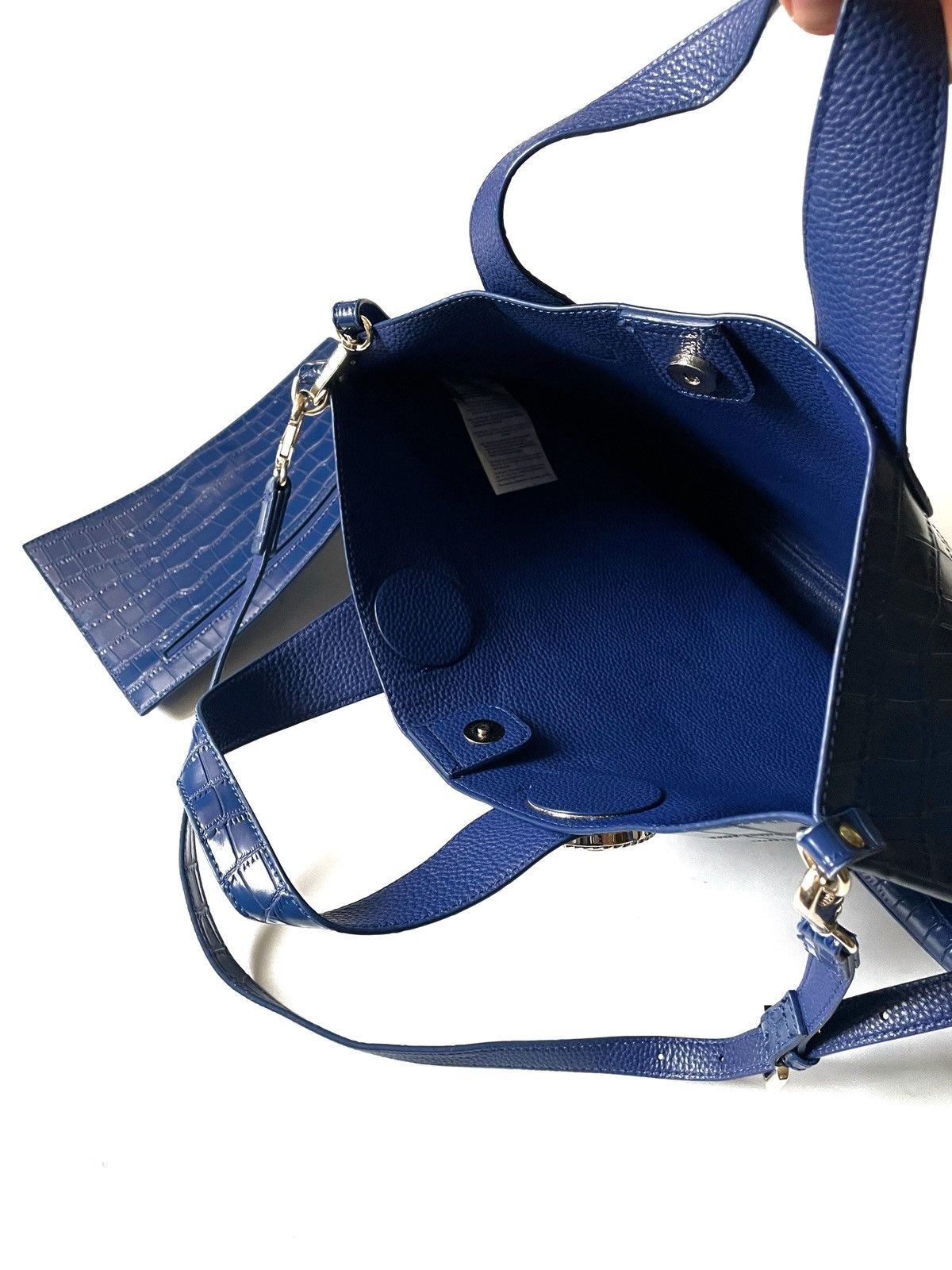 Versace Jeans Couture Versace Jeans Couture Tote Bag With Pouch Blue Color Large Size ONE SIZE - 8 Thumbnail