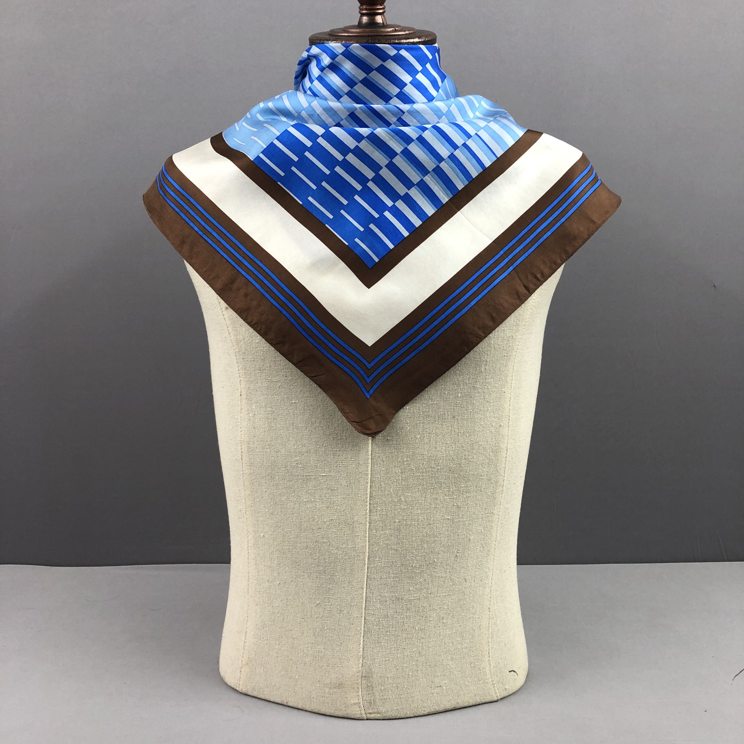 Other × Vintage Vintage SILK Scarf Twill Stole Wraps Scarves Size ONE SIZE - 2 Thumbnail