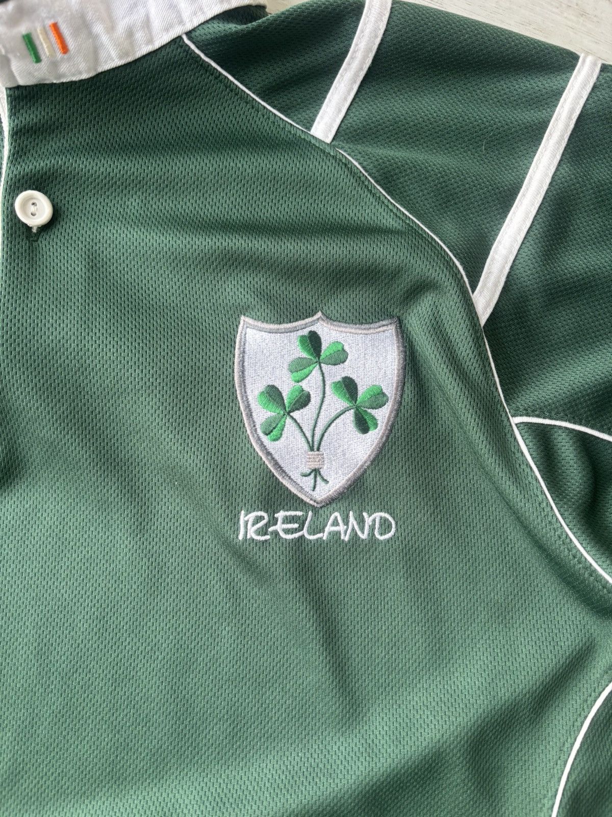 Other Vintage Ireland Rugby Jersey - Live For Rugby LFR Size US L / EU 52-54 / 3 - 2 Thumbnail
