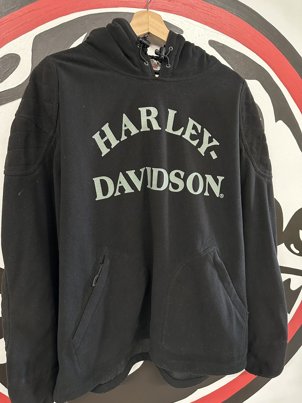 Harley Davidson × Vintage Vintage Y2K 00s Harley Davidson Skull Motorcycle Jacket Size US L / EU 52-54 / 3 - 3 Thumbnail