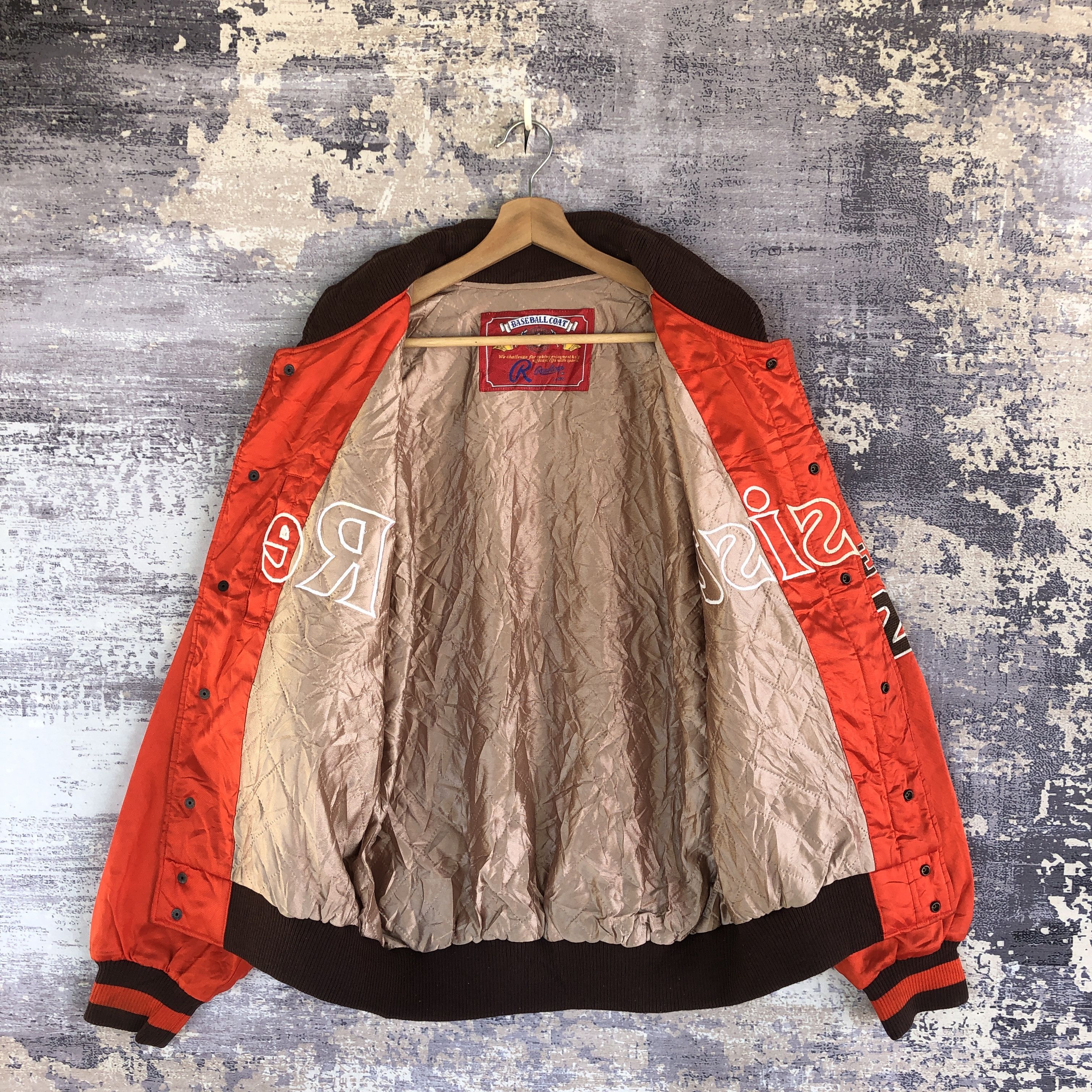 Vintage Vintage Rawlings Baseball Jackets Resist Sportswear Jackets Size US L / EU 52-54 / 3 - 7 Thumbnail