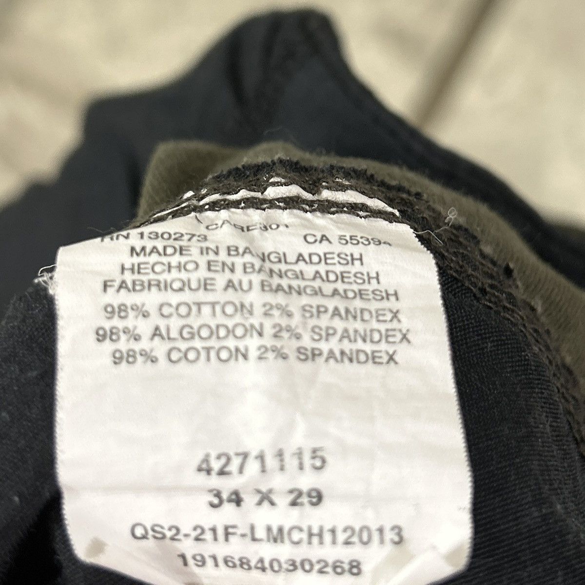 Lee Lee Olive Green Relaxed fit cargo pants Size US 34 / EU 50 - 3 Thumbnail