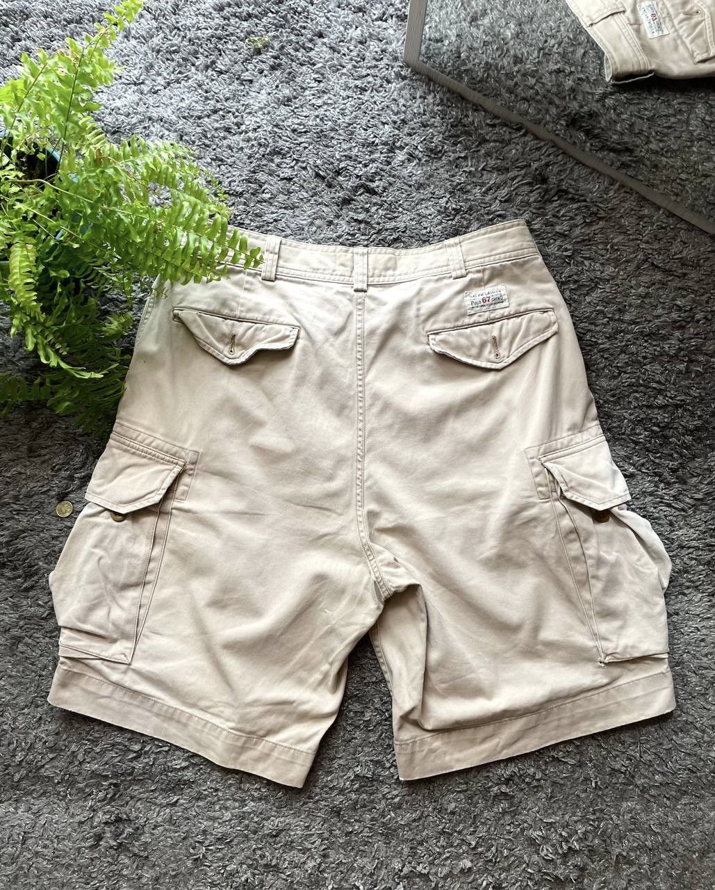 Polo Ralph Lauren × Vintage 00s Polo Ralph Lauren Shorts Streetwear Vintage Rare Y2k Size US 34 / EU 50 - 9 Thumbnail