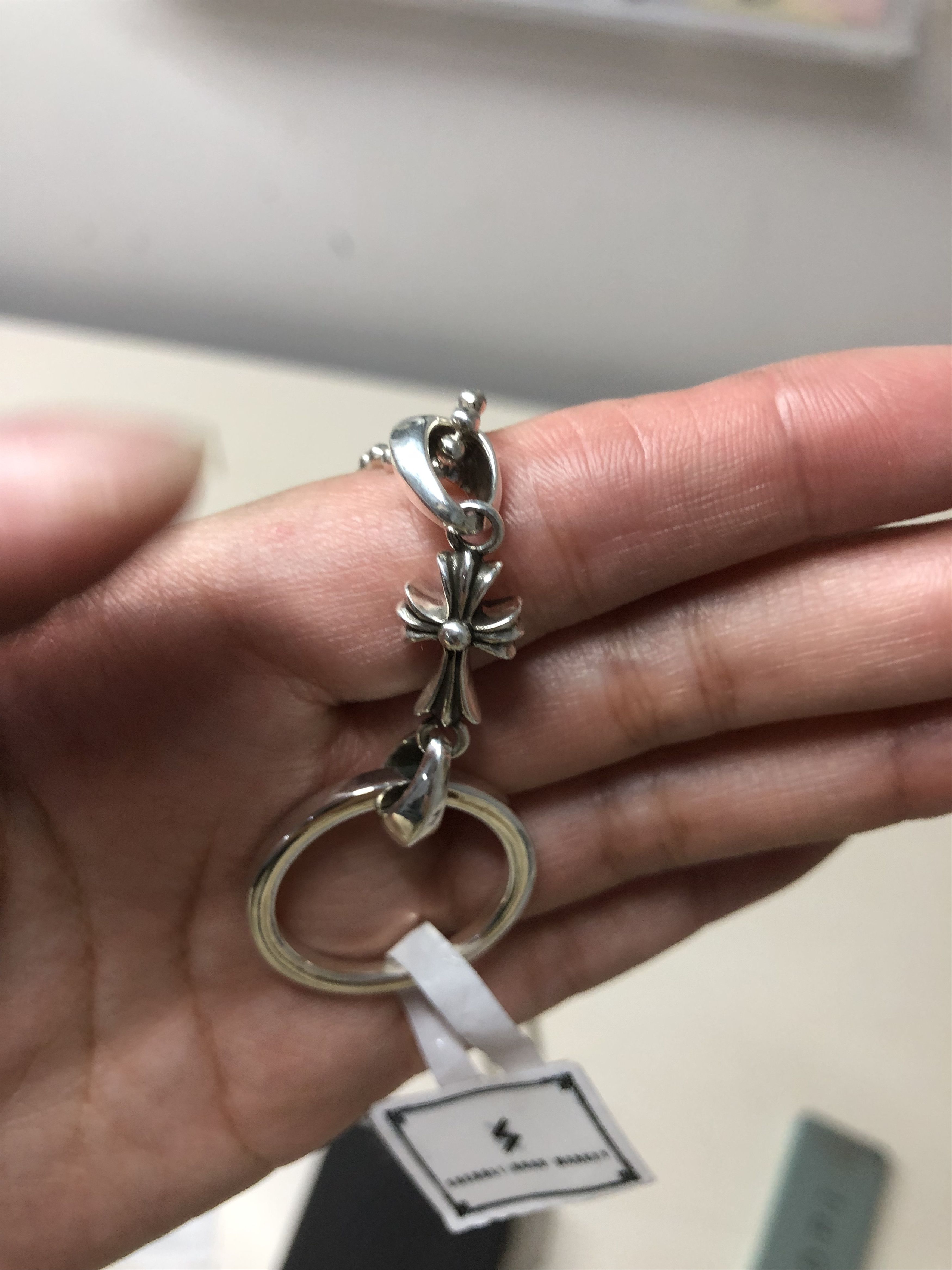Chrome Hearts Chrome Hearts Silver Glasses Hanging Chain Size ONE SIZE - 7 Thumbnail