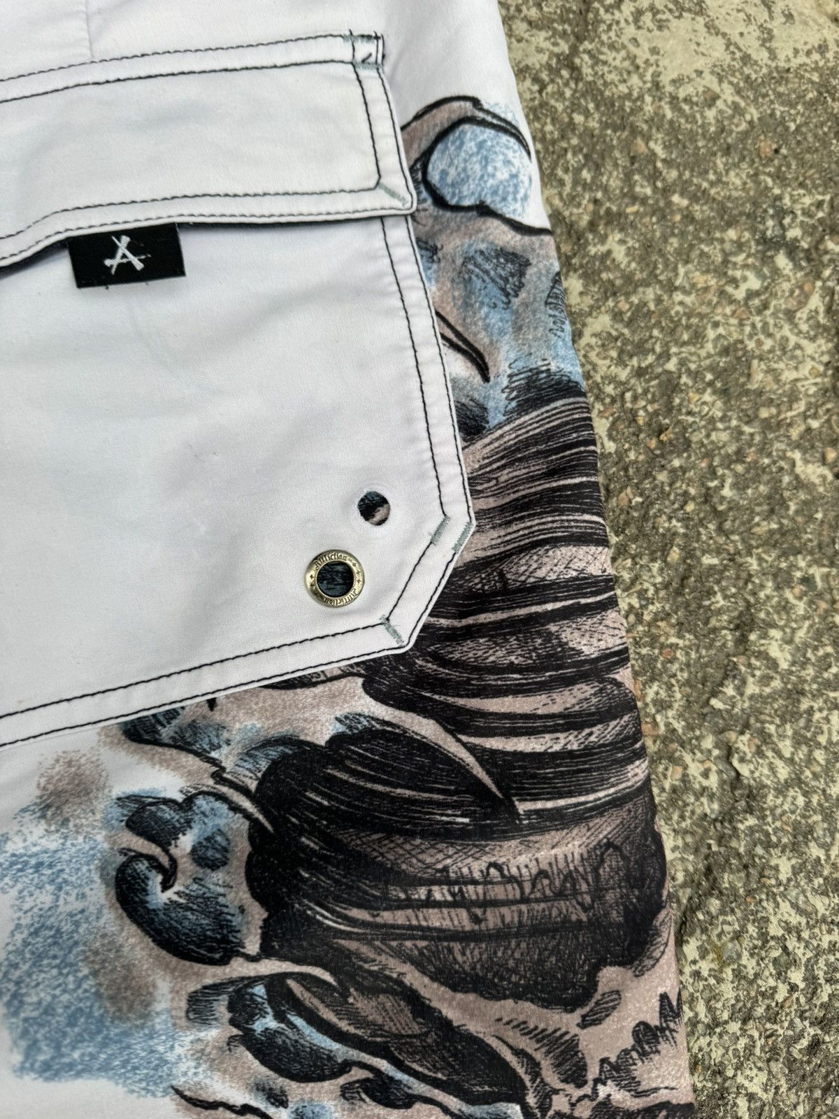 Affliction Vintage Affliction Swim Shorts Printed Size US 32 / EU 48 - 17 Thumbnail