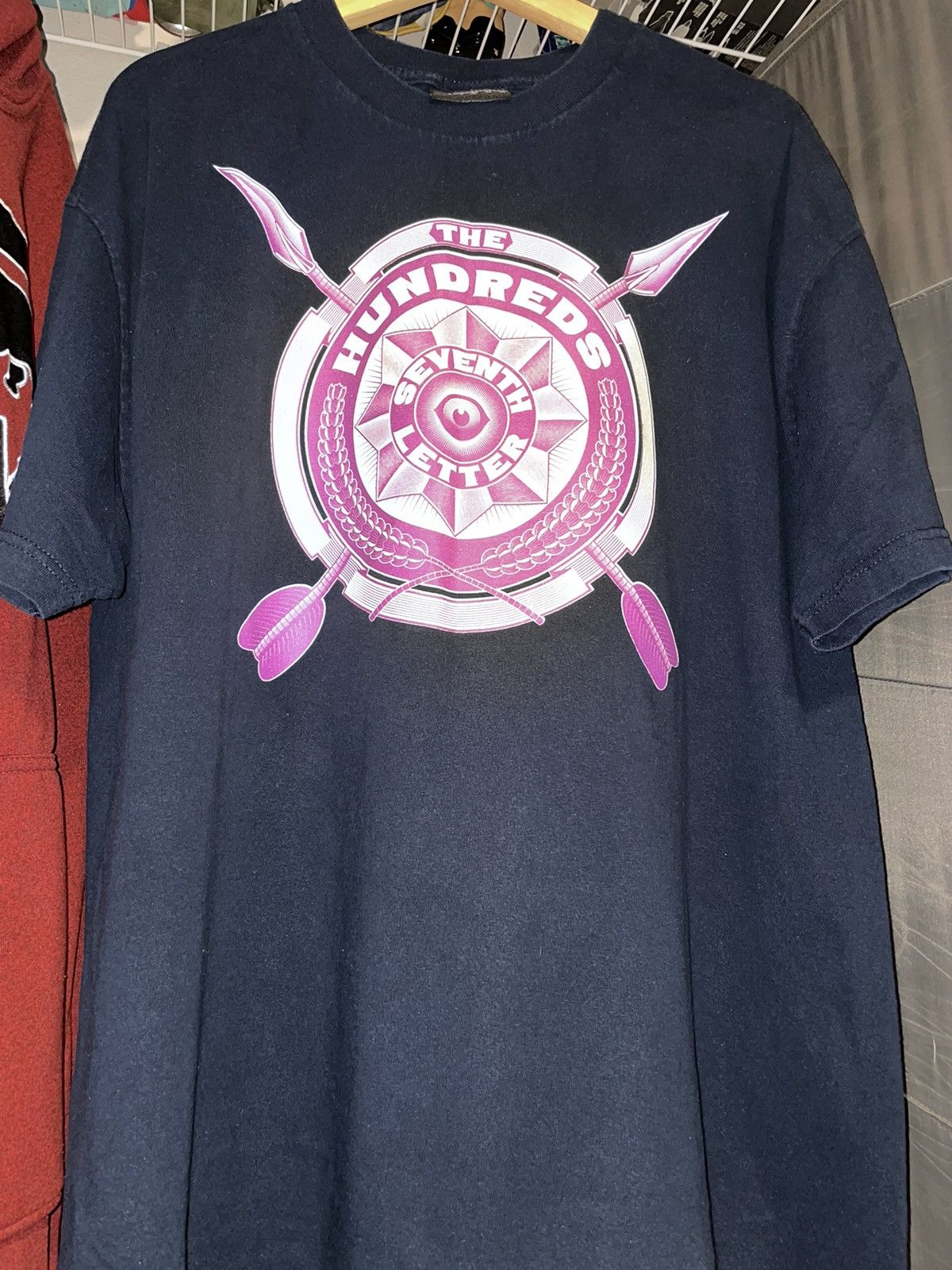 The Hundreds × The Seventh Letter 2012 Seventh Letter The Hundreds compass bombing T shirt Size US XL / EU 56 / 4 - 2 Thumbnail
