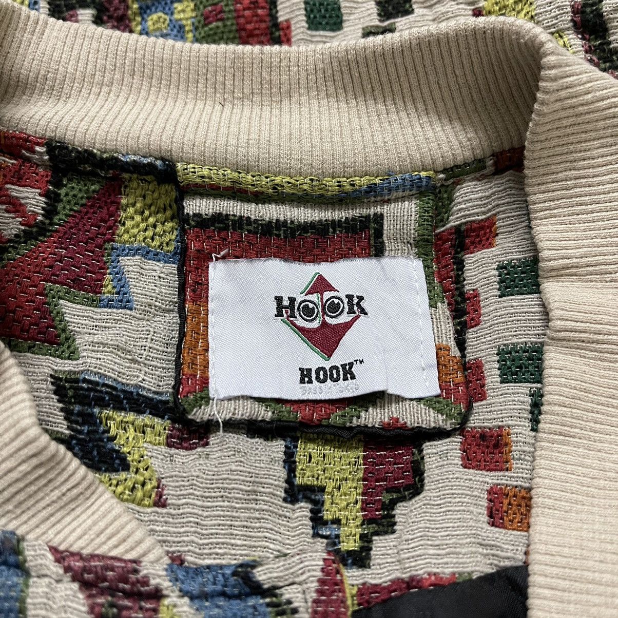 Hysteric Glamour Hook Japanese Brand Blouson jacket Patchwork Geometric Size US L / EU 52-54 / 3 - 8 Thumbnail