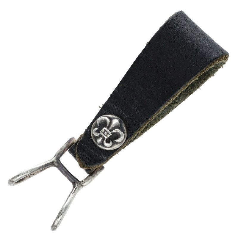 Chrome Hearts Chrome Hearts Leather Belt Loop with Flare Button Size ONE SIZE - 1 Thumbnail