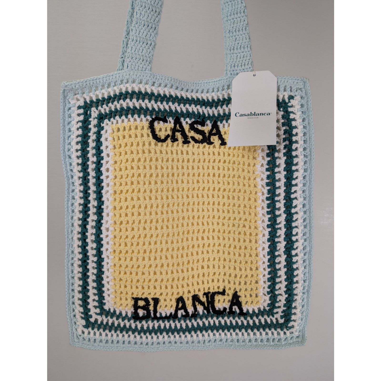 Casablanca o1rshd1 Size: OS / Knit Cotton Crochet Bag in Multicolor Size ONE SIZE - 3 Thumbnail
