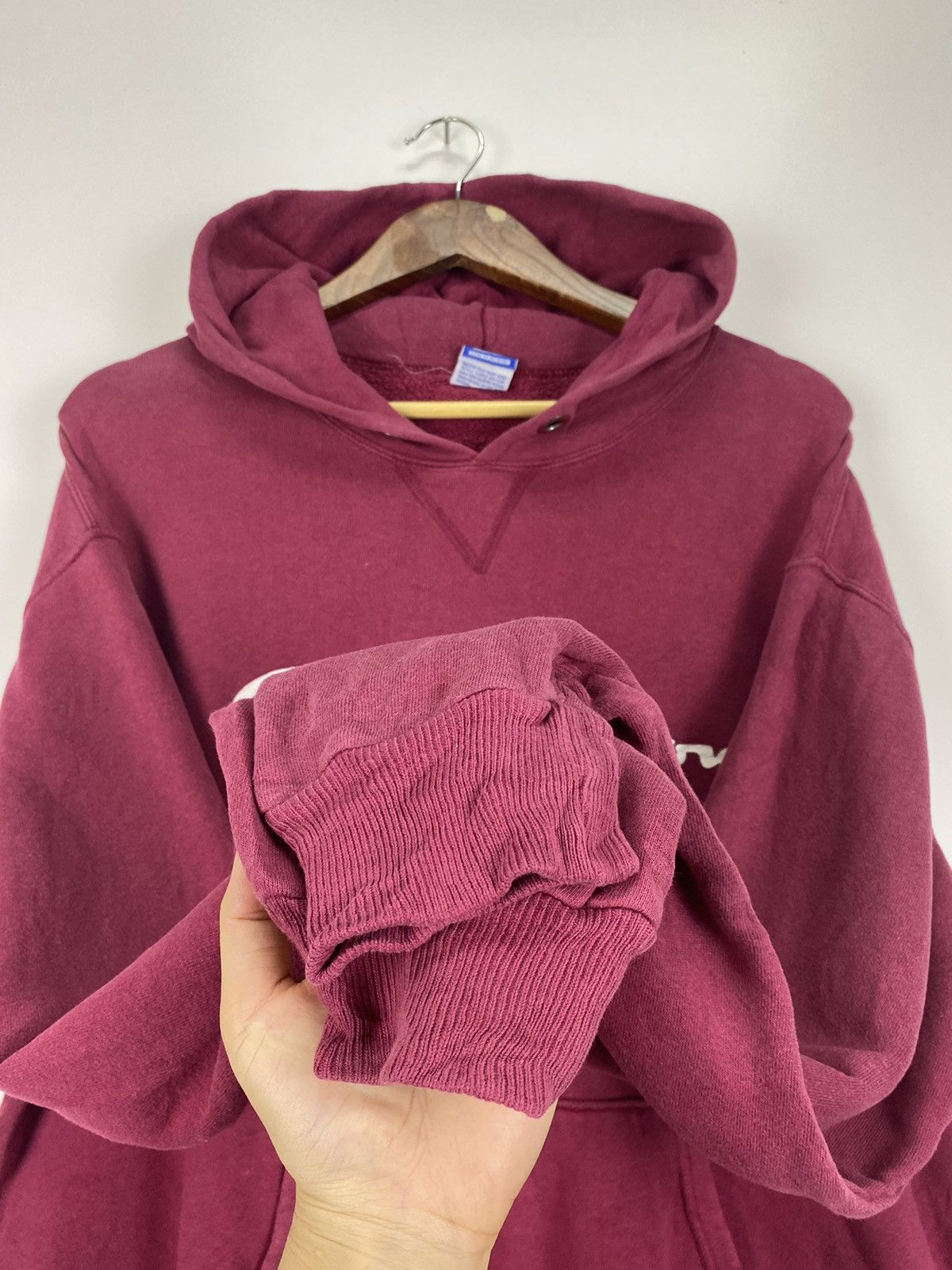 Champion × Vintage Vintage Champion big logo hoodies Size US L / EU 52-54 / 3 - 11 Thumbnail