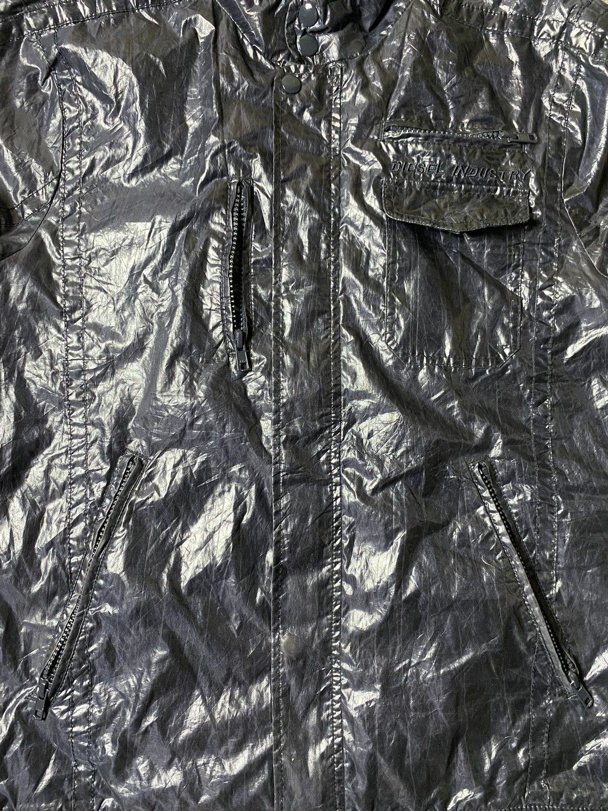 Diesel 2000s Diesel Moto Nylon Jacket Size US M / EU 48-50 / 2 - 7 Thumbnail