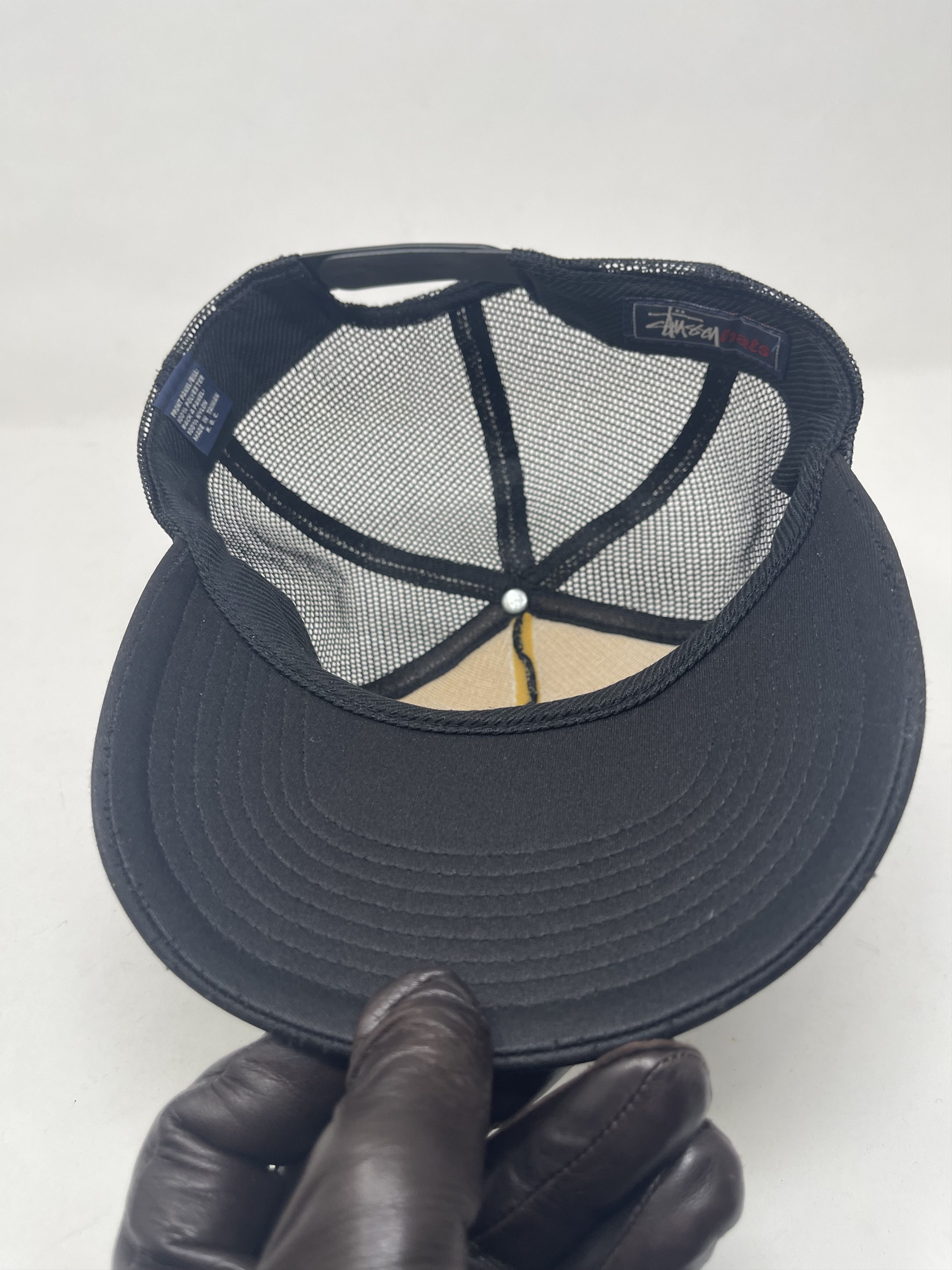 Stussy Vintage Stussy Skull 90’s Truker Cap Hat Size ONE SIZE - 5 Thumbnail