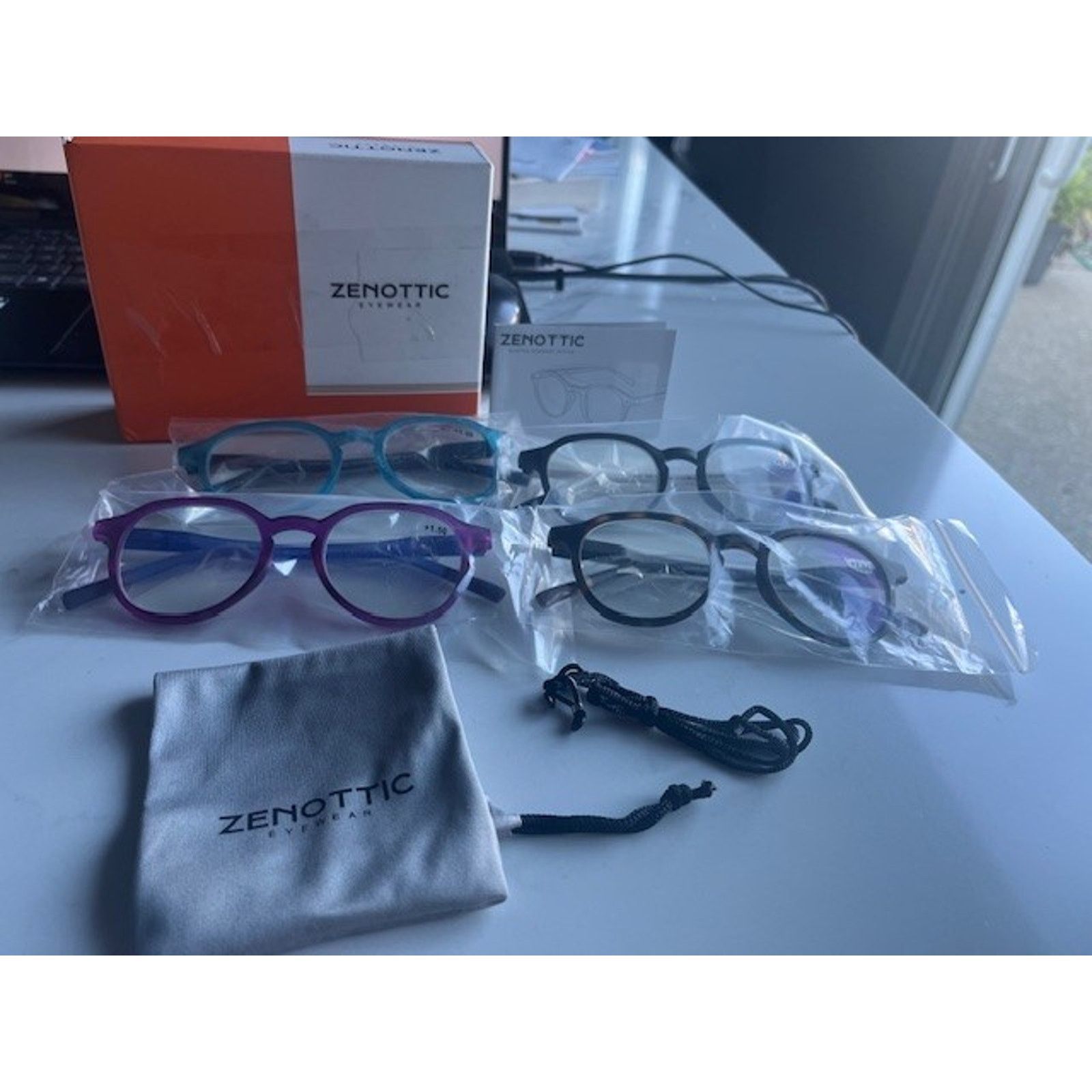 Other ZENOTTIC Anti Blue Light +1.50 Eye-wear Glasses (Set of 4) Size ONE SIZE - 2 Thumbnail