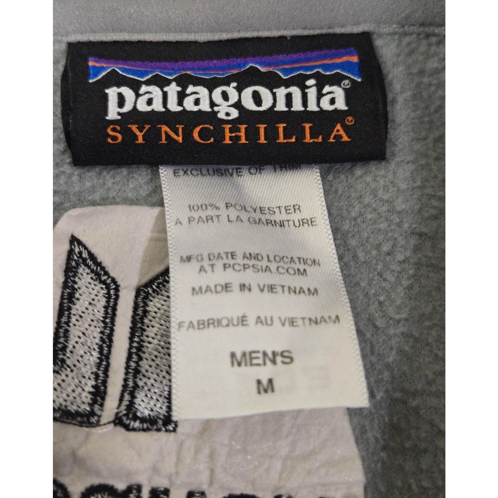 Patagonia Patagonia Pullover Mens M Gray Synchilla Quarter Zip Fleece Young Life Size US M / EU 48-50 / 2 - 5 Thumbnail