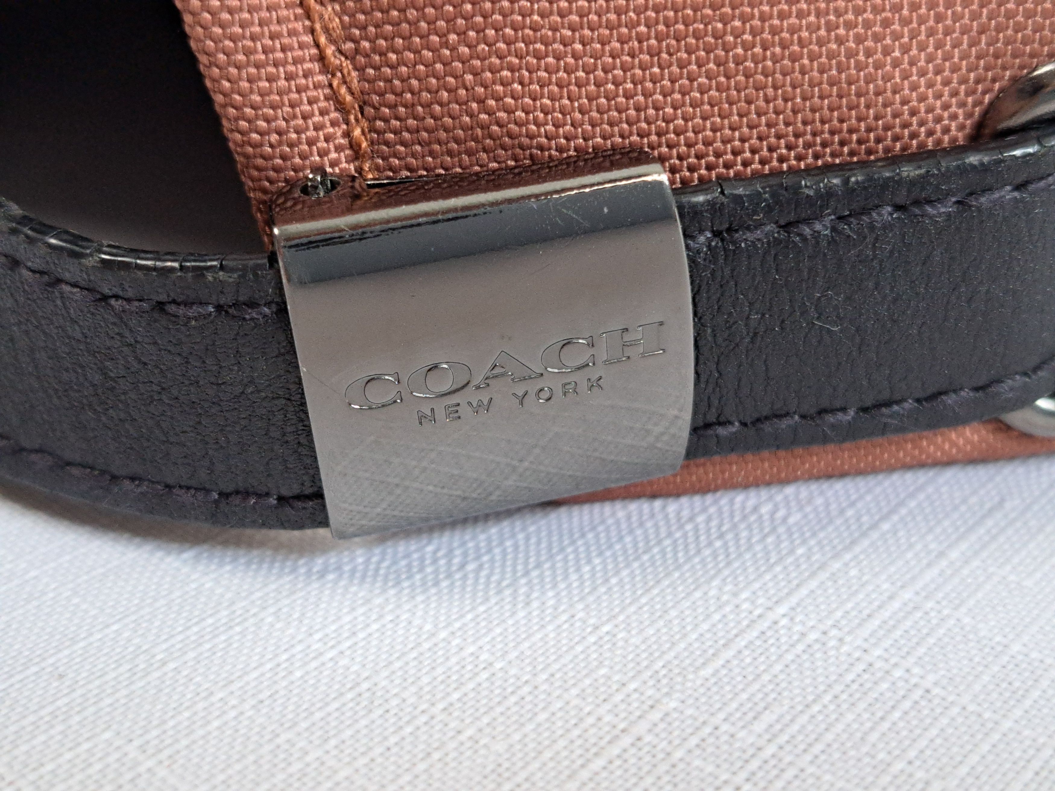 Coach Coach hat/cap with leather details. Size ONE SIZE - 19 Thumbnail