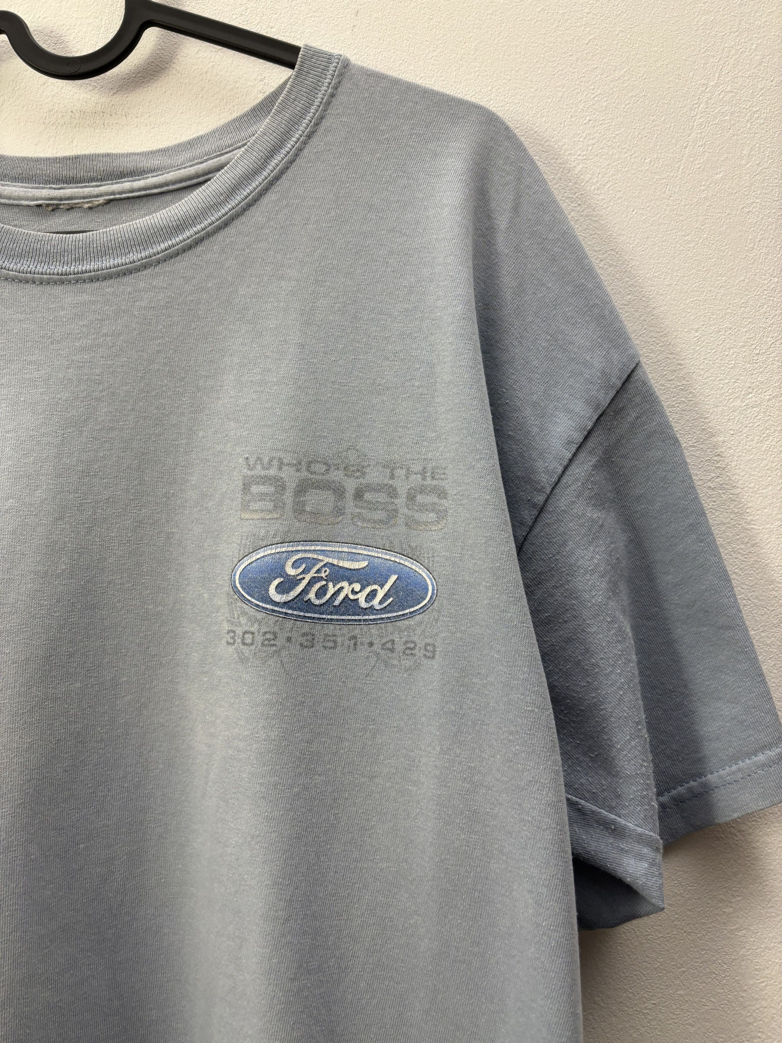 Ford × Vintage Vintage Ford Boss 302-351-429 Back Print Tee Size US L / EU 52-54 / 3 - 4 Thumbnail