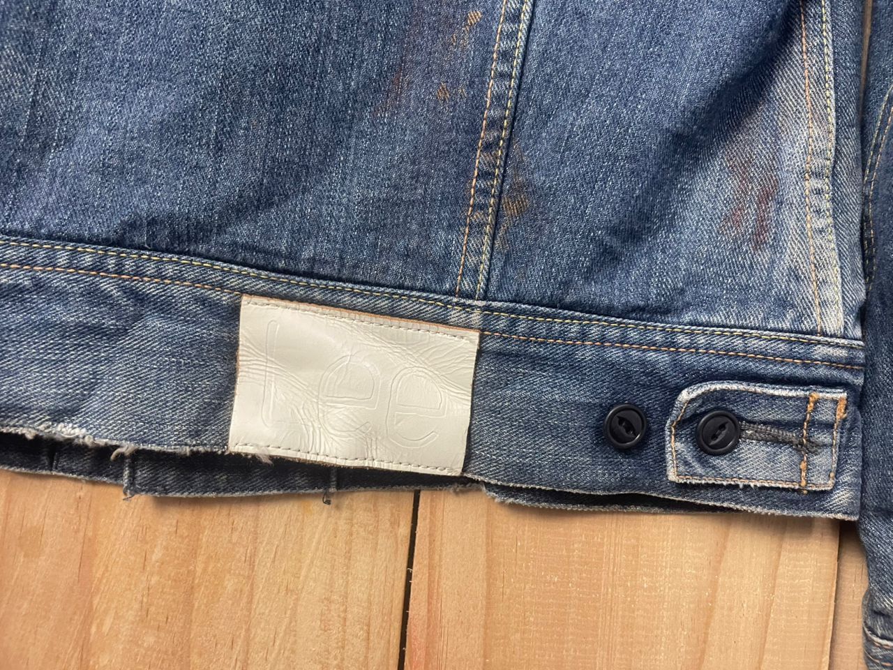 Lee × Vintage Vinatge Lee Denim Jacket Size US M / EU 48-50 / 2 - 13 Thumbnail