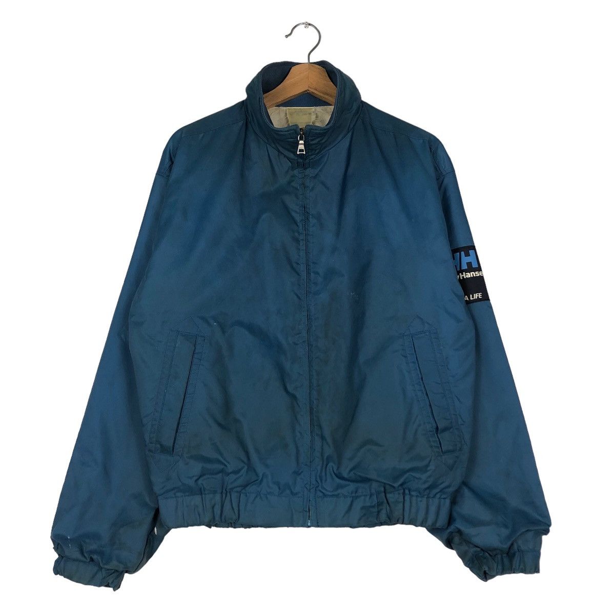Japanese Brand 🔥Vintage Helly Hansen Survival Outdoor Hiking Jacket Size US M / EU 48-50 / 2 - 1 Thumbnail