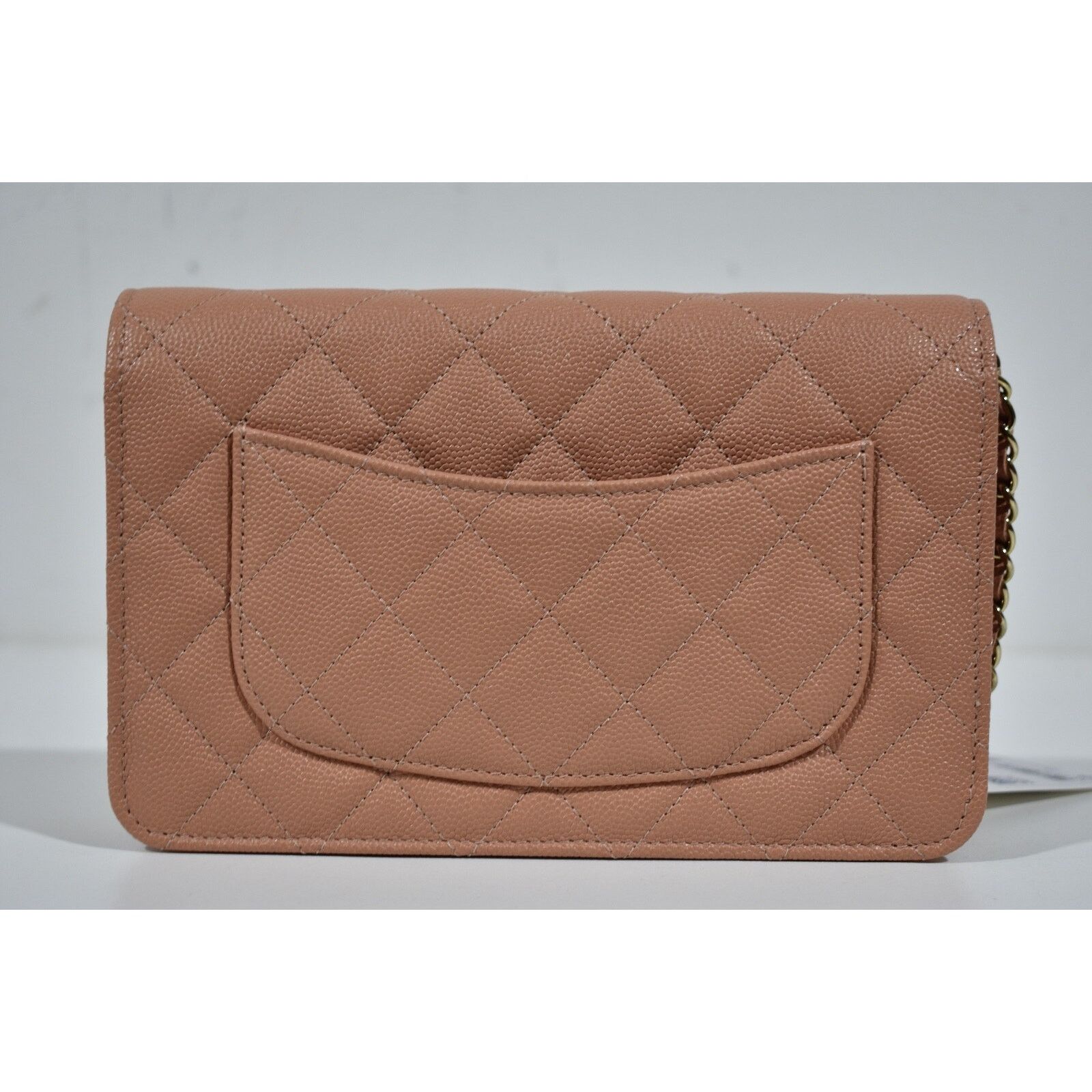 Chanel Chanel Wallet Chain WOC Gold CC Logo Shoulder Crossbody Bag Size ONE SIZE - 11 Thumbnail