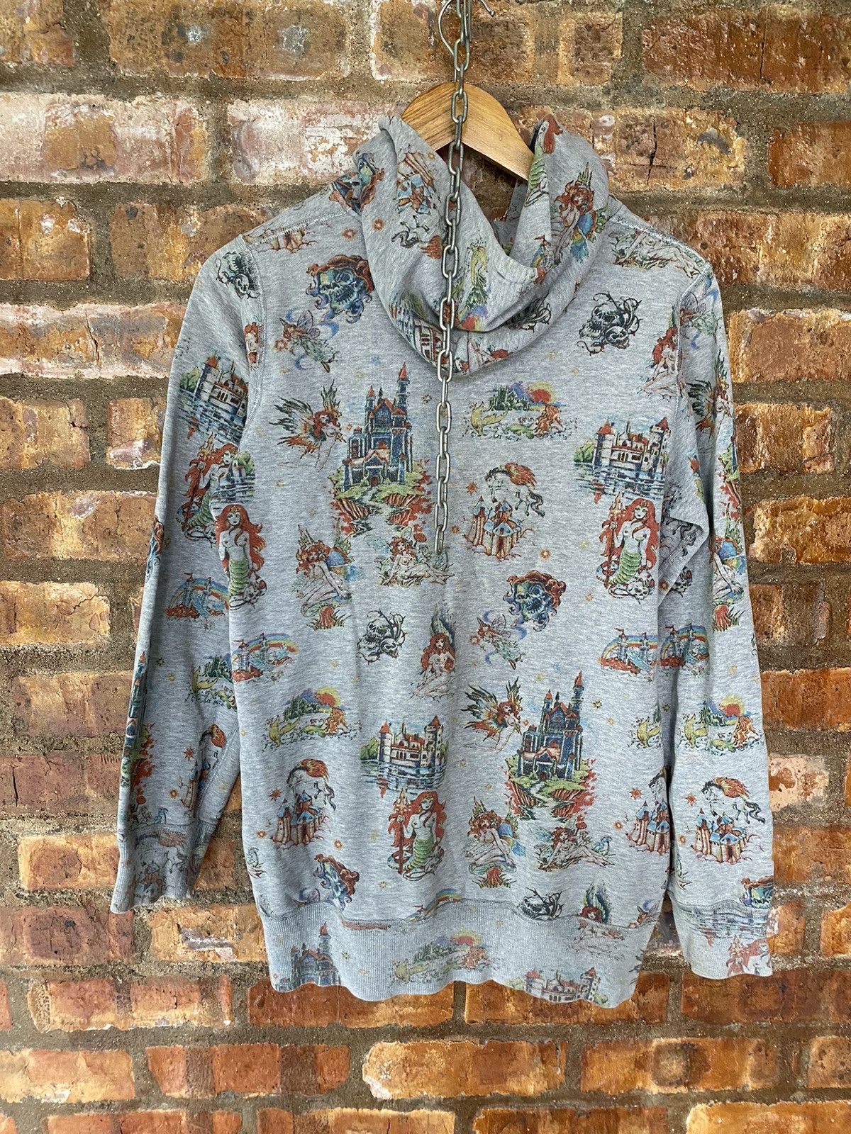 Hysteric Glamour 1990s RARE!! HYSTERIC Mermaid Kingdom skull Naked Pin-Up Size M / US 6-8 / IT 42-44 - 16 Thumbnail