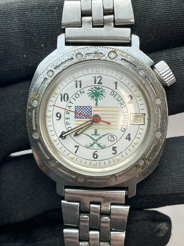 VIBE Vostok Commander’s OPERATION DESERT SHIELD mechanical watch Size ONE SIZE - 3 Thumbnail