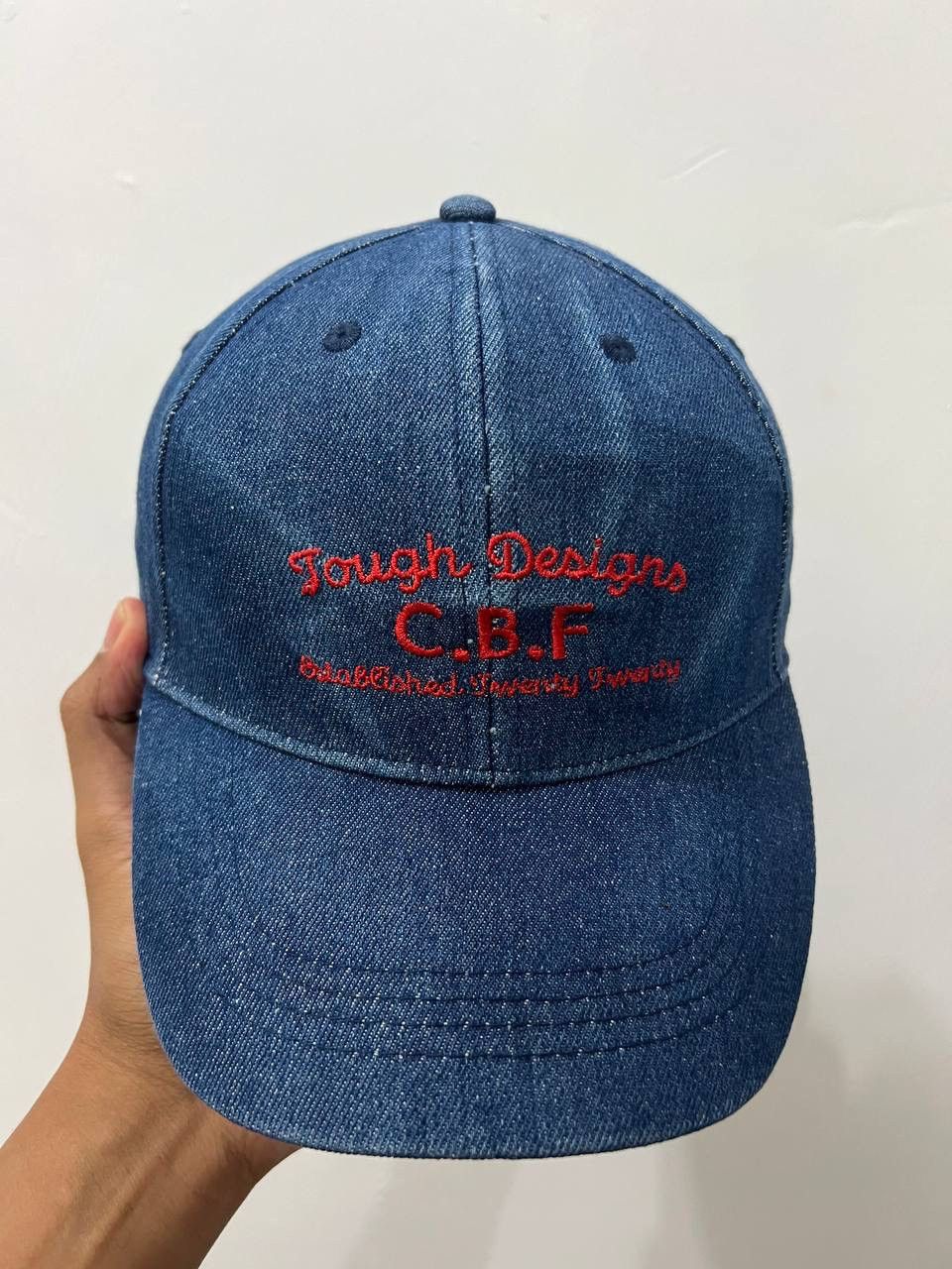 Denime Tough Design CBF Twenty Twenty Denim Hat Size ONE SIZE - 6 Thumbnail
