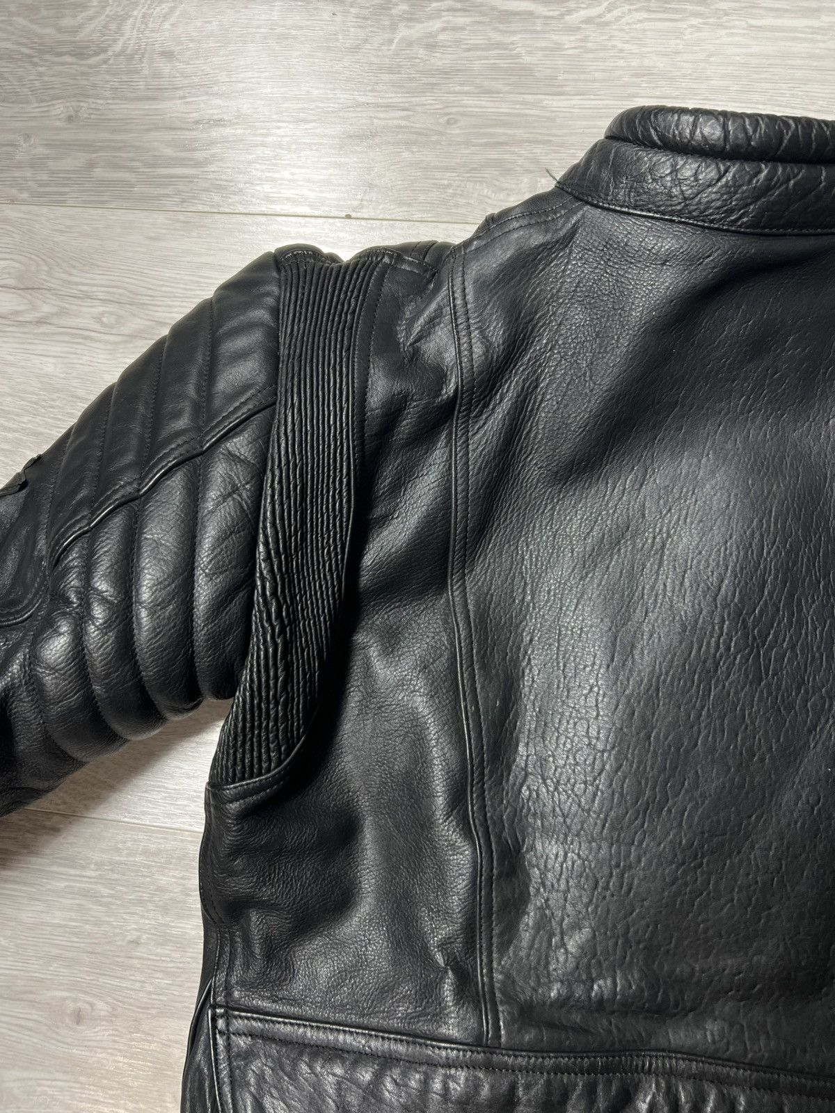 Other AKITO Heavyweight Biker Motorcycle Leather Jacket Racing Size US M / EU 48-50 / 2 - 17 Thumbnail