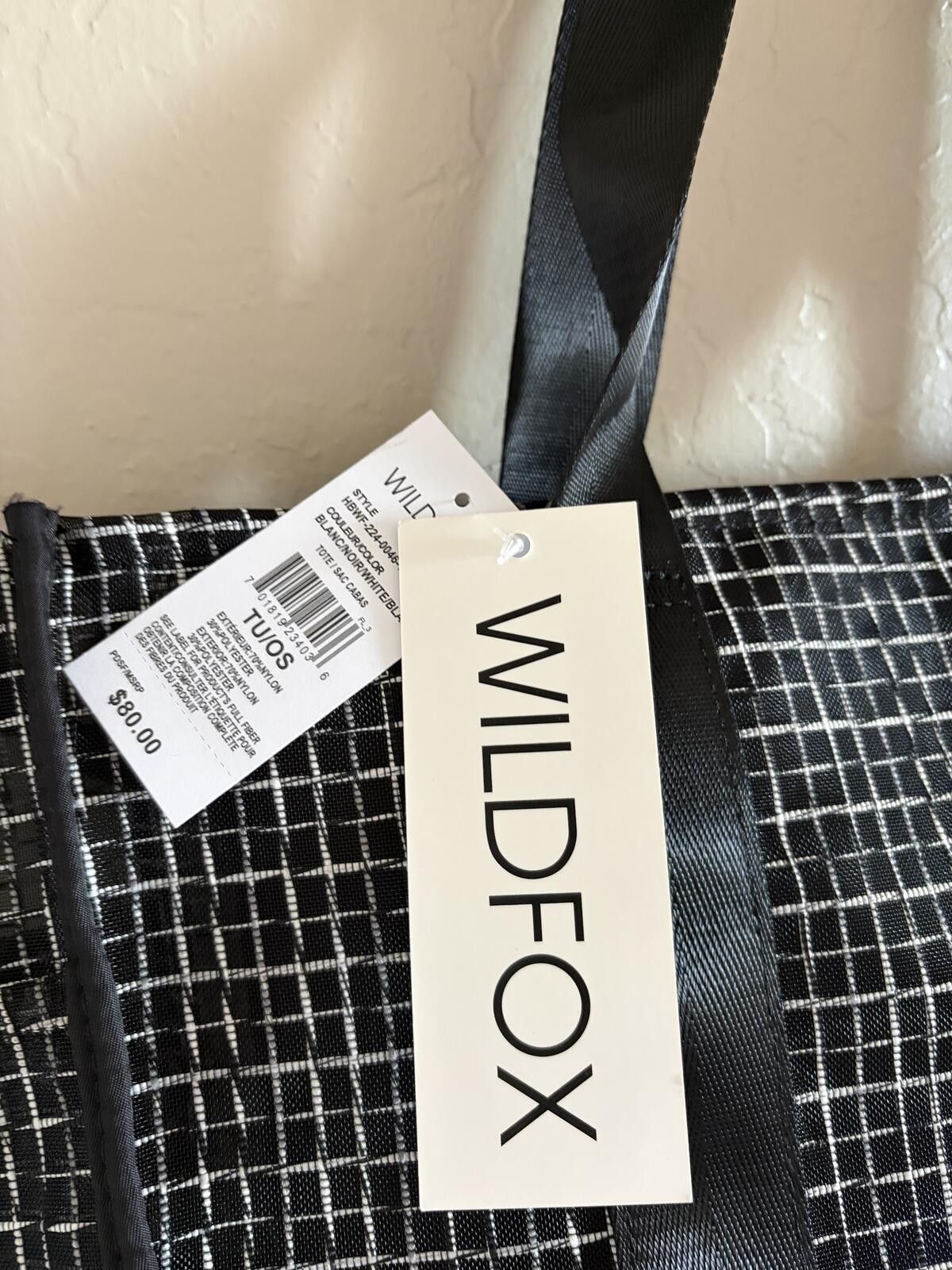 Wildfox Wild fox Woven checkered tote Size ONE SIZE - 6 Thumbnail