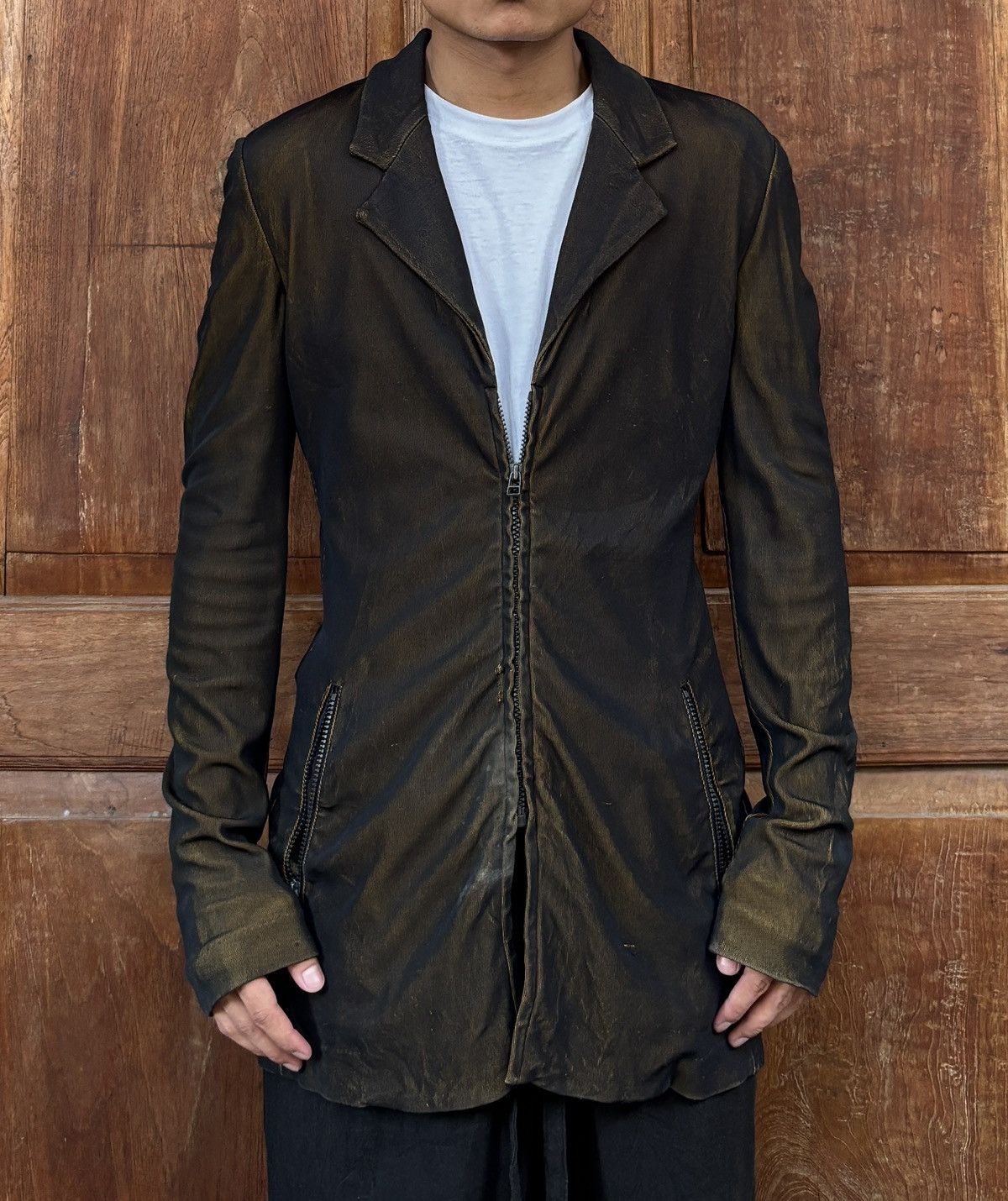 Issey Miyake FREE TAX! Iridescent Slim Jacket - Medium Size US M / EU 48-50 / 2 - 15 Thumbnail