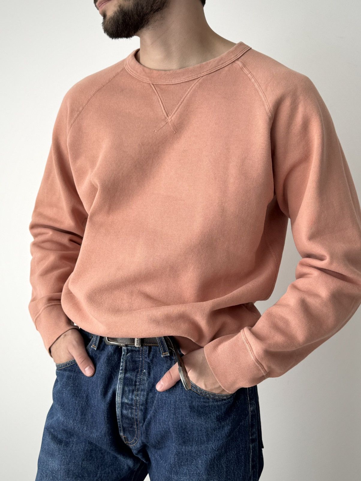 Velva Sheen Velva Sheen USA 10oz. ‘WV’ Raglan Sweatshirt Size US L / EU 52-54 / 3 - 2 Thumbnail