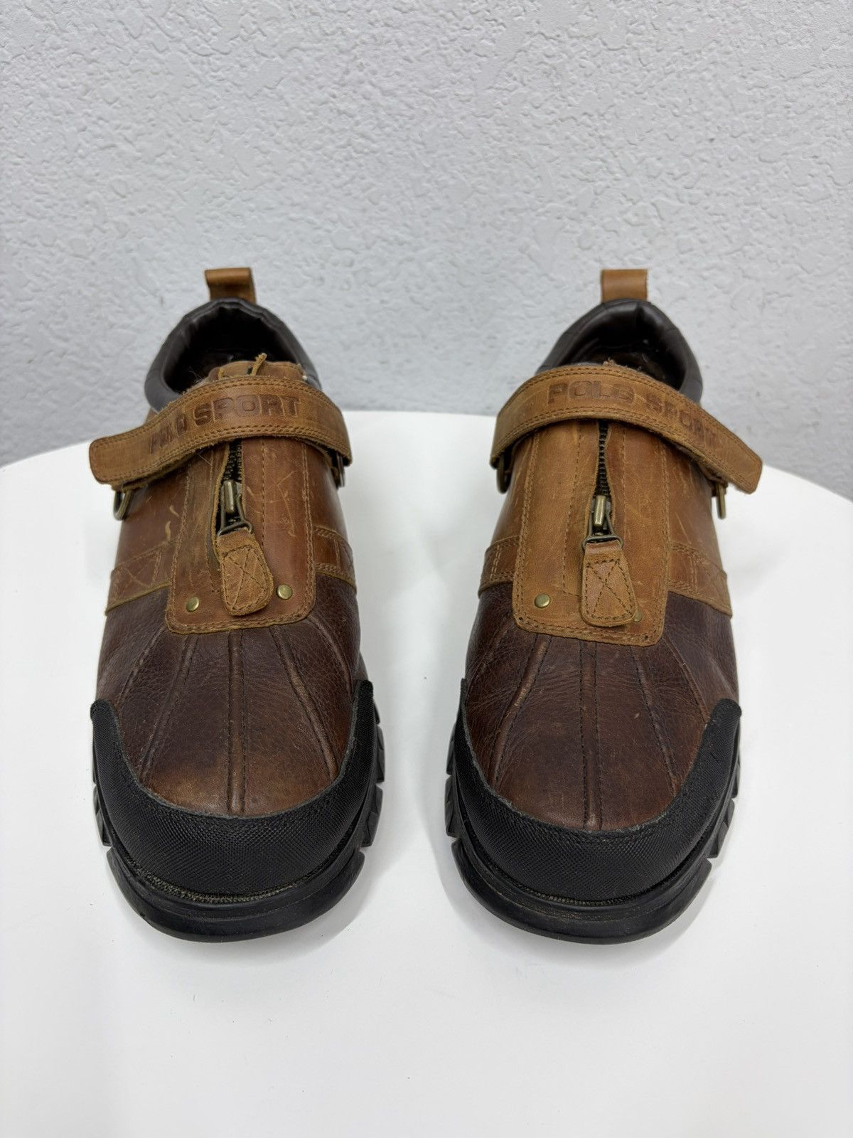 If Six Was Nine Vintage Italian AS 98 Rick Owens Style Leather Biker Boots Size US 12 / EU 45 - 10 Thumbnail