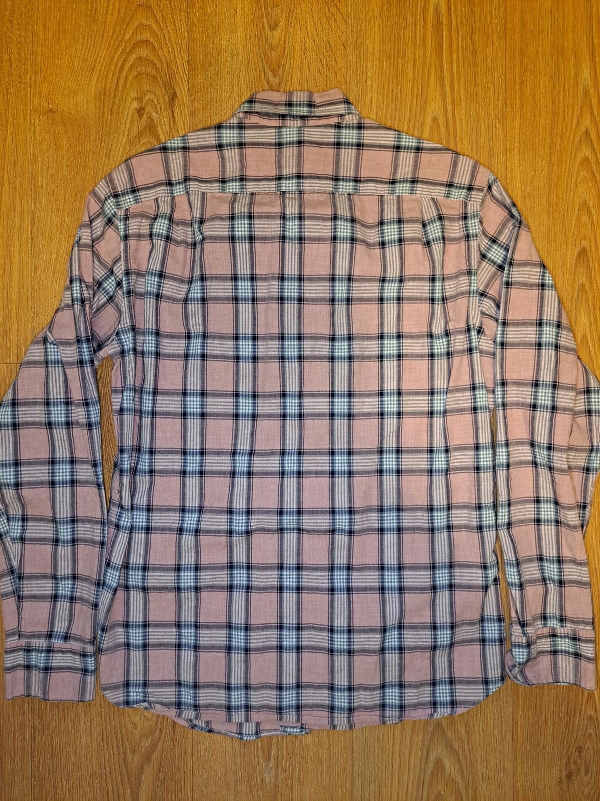 J.Crew J Crew Button Up Shirt Medium Pink Plaid Heathered Cotton Size US M / EU 48-50 / 2 - 5 Thumbnail