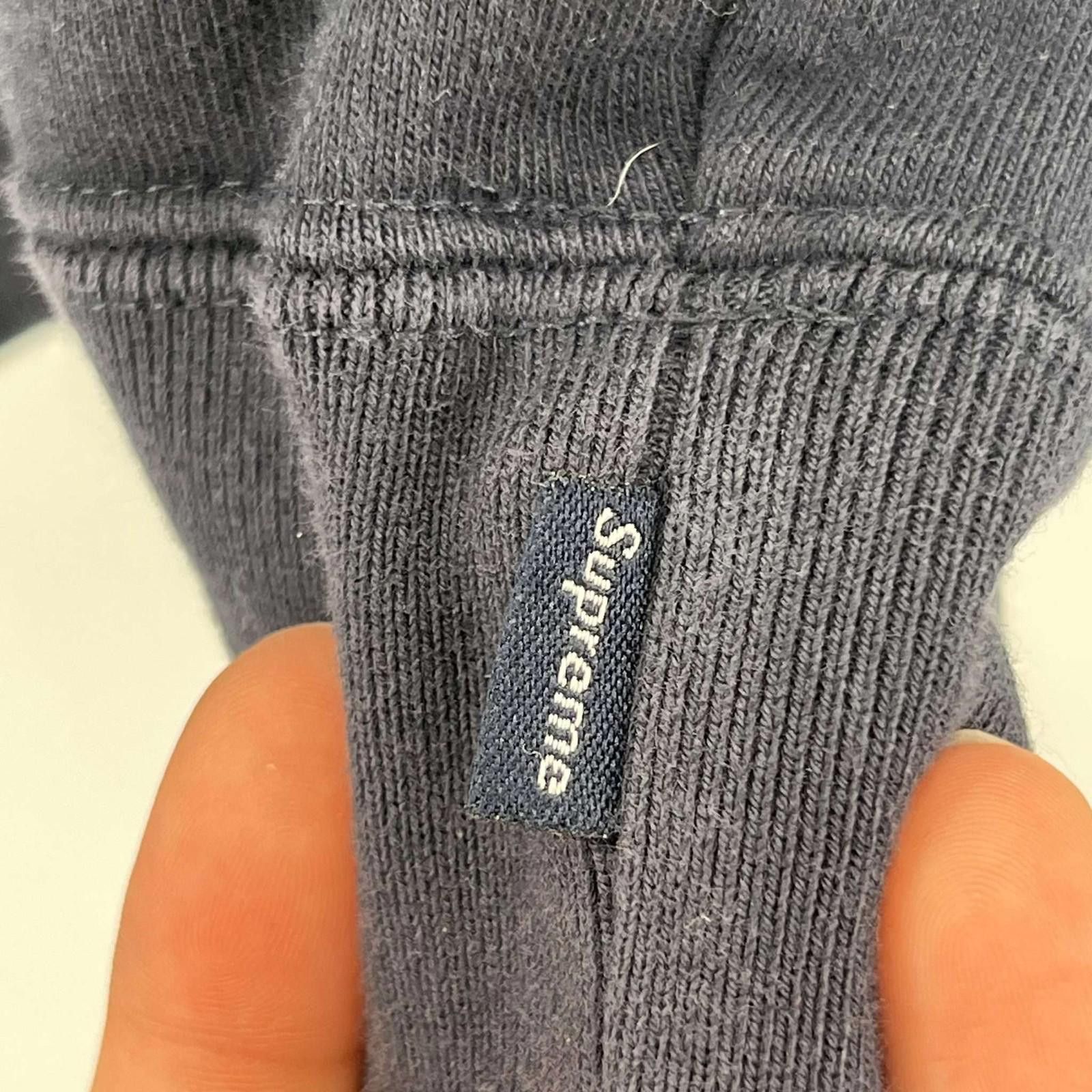 Supreme Supreme Embroidered S Hooded Sweatshirt XL Used Size US XL / EU 56 / 4 - 4 Thumbnail