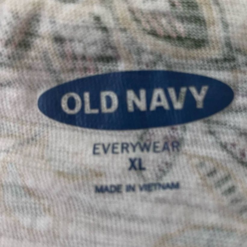 Old Navy Old Navy Womens Medium Crew Neck Cotton Blend Tee Shirt Size M / US 6-8 / IT 42-44 - 5 Thumbnail