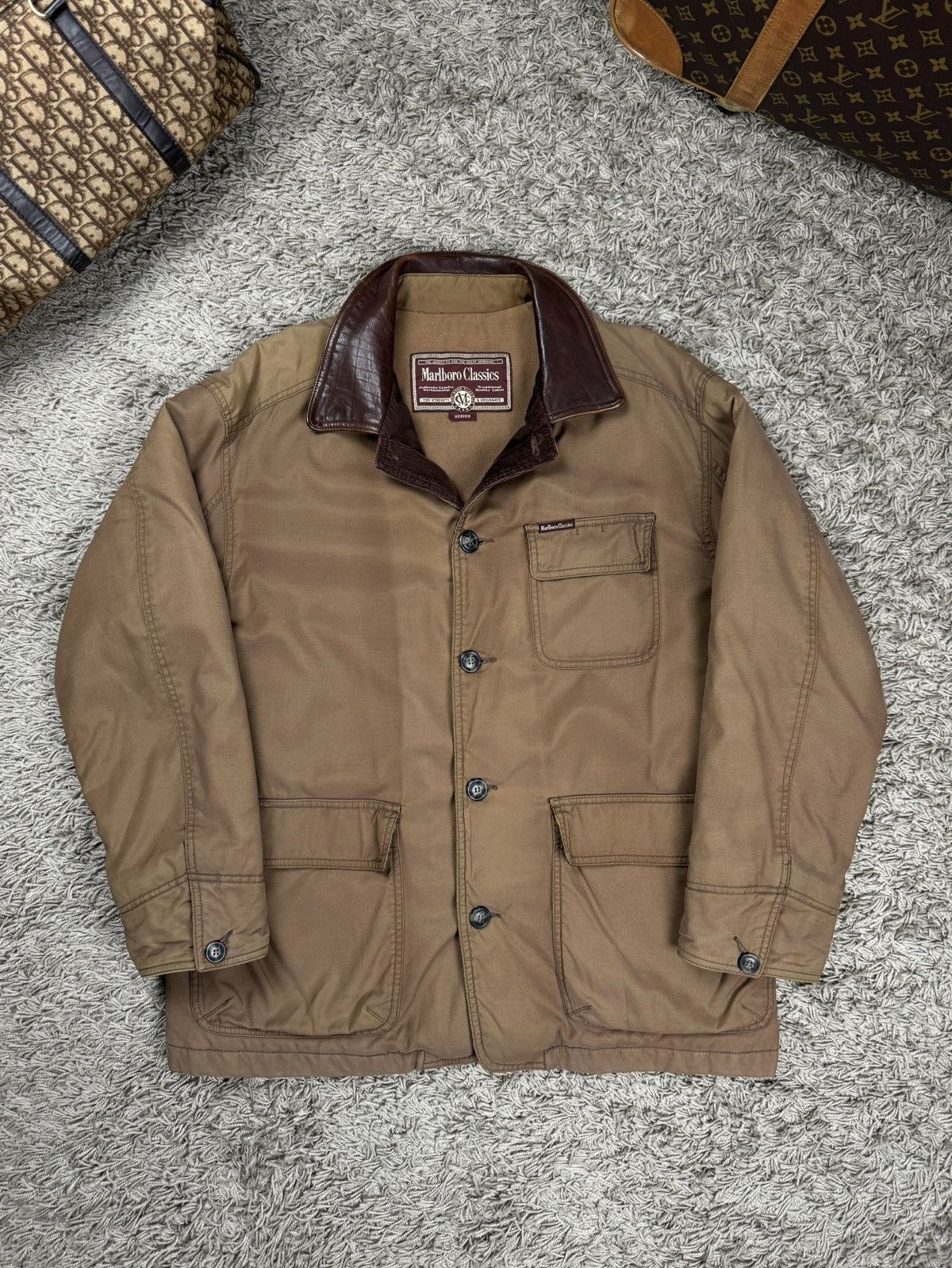 Marlboro Classics Marlboro classic leather jacket vintage