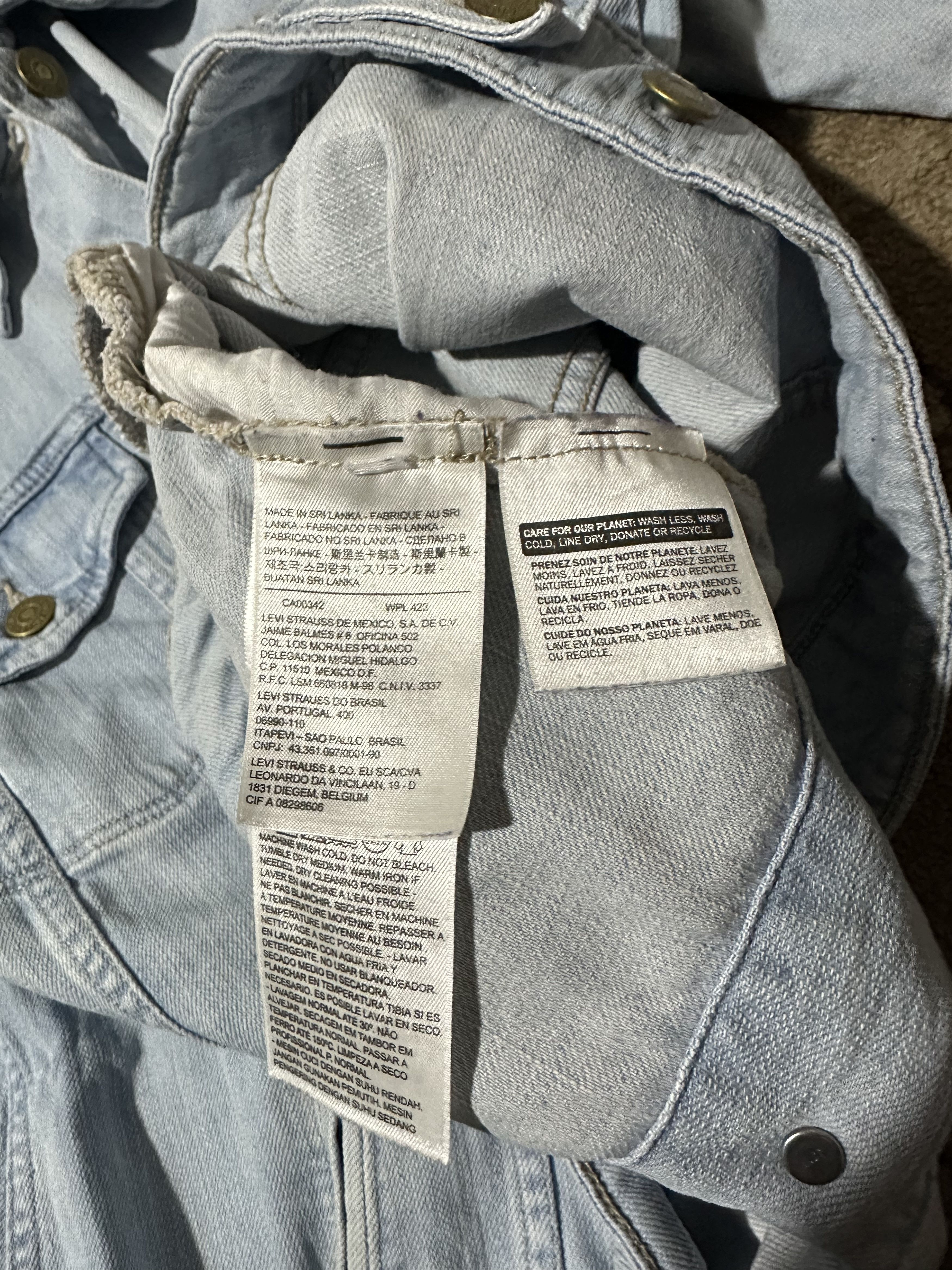 Levi's × Vintage Vintage Levis Denim Jacket woomen Size XL / US 12-14 / IT 48-50 - 7 Thumbnail