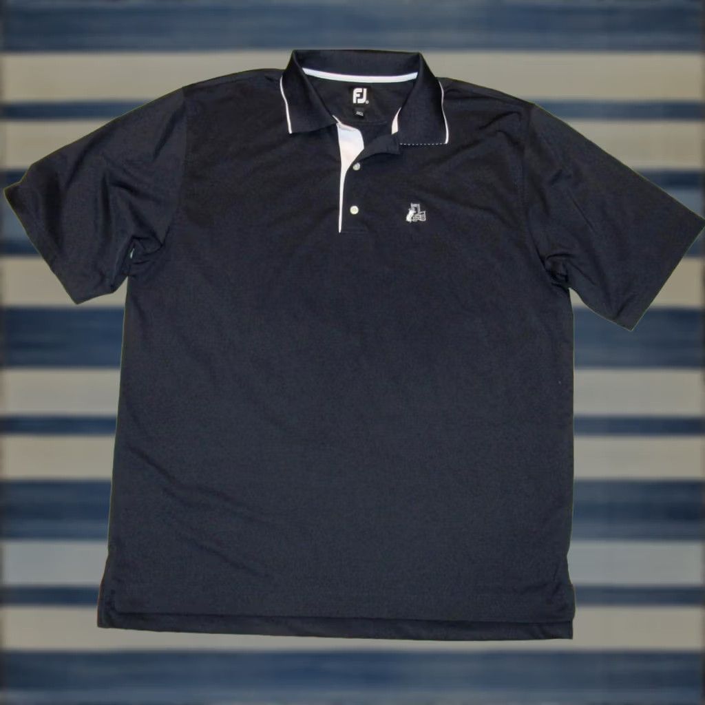 Footjoy FOOTJOY Navy Blue Short Sleeve Polo Shirt Ansley Golf Club XXL Polo Men Navy Blue XXl Size US XXL / EU 58 / 5 - 1 Thumbnail