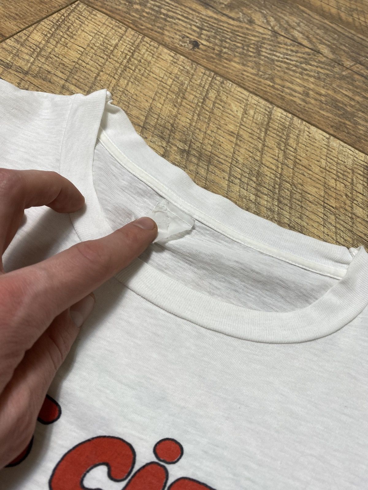 Vintage RARE Vintage 90s Paris City T-Shirt | Cartoon Map Graphic Size US L / EU 52-54 / 3 - 3 Thumbnail