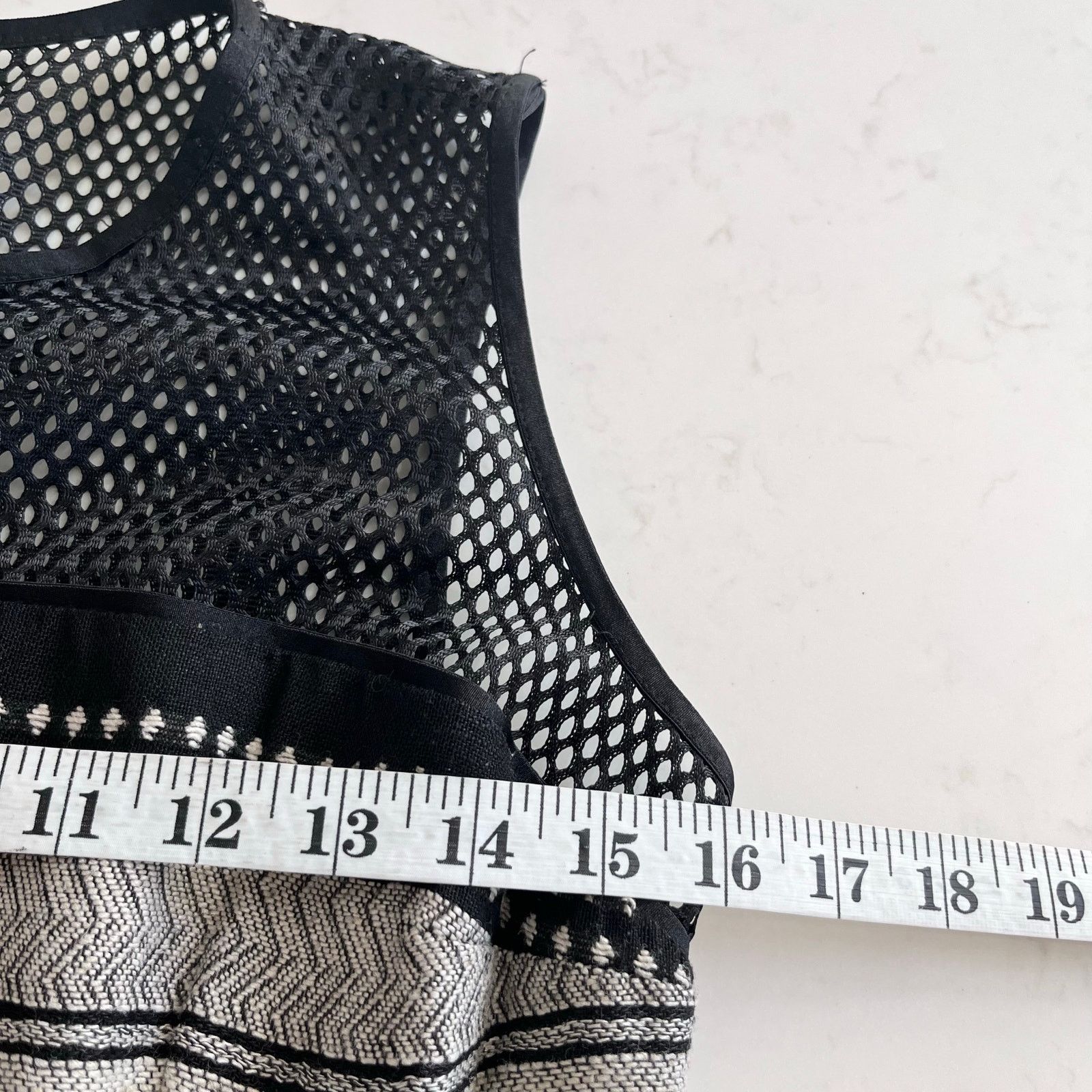 Anthropologie Tracy Reese Anthropologie Black Perforated Cocktail Dress Size M / US 6-8 / IT 42-44 - 5 Thumbnail