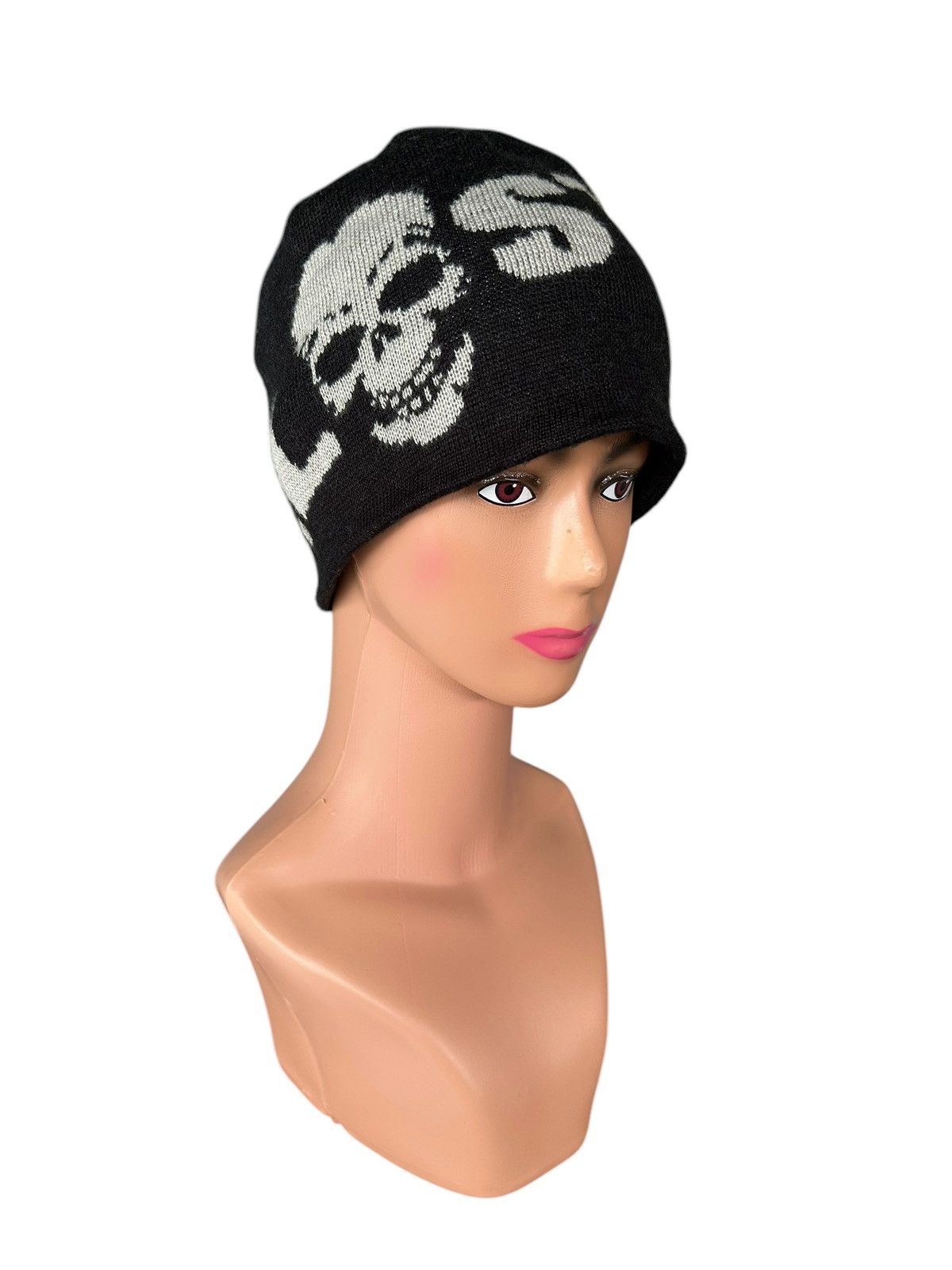 Japanese Brand × Kapital × Vintage LOST Skull Beanie Hats snowcap Size ONE SIZE - 5 Thumbnail
