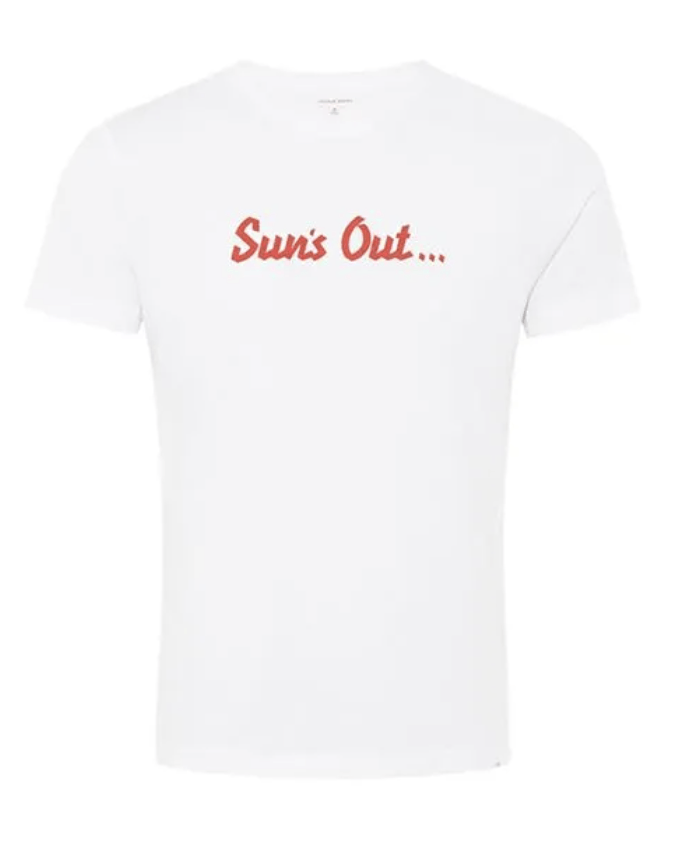 Orlebar Brown Orlebar Brown Suns Out Slogan Tee Size US L / EU 52-54 / 3 - 1 Thumbnail