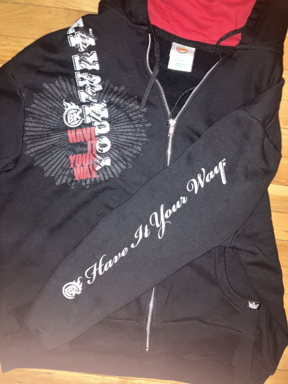 Other × Vintage Y2k southpole style Burger King zip up Size US XL / EU 56 / 4 - 3 Thumbnail