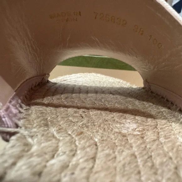 Gucci Gucci Women's Interlocking G Espadrille Sandal Size US 7.5 / IT 37.5 - 4 Thumbnail