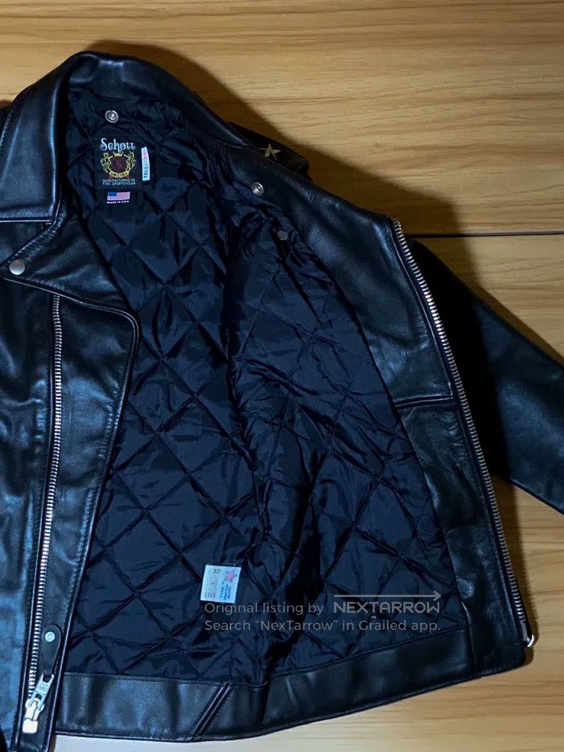 Schott Schott 613UST leather coat Size US XXS / EU 40 - 6 Thumbnail